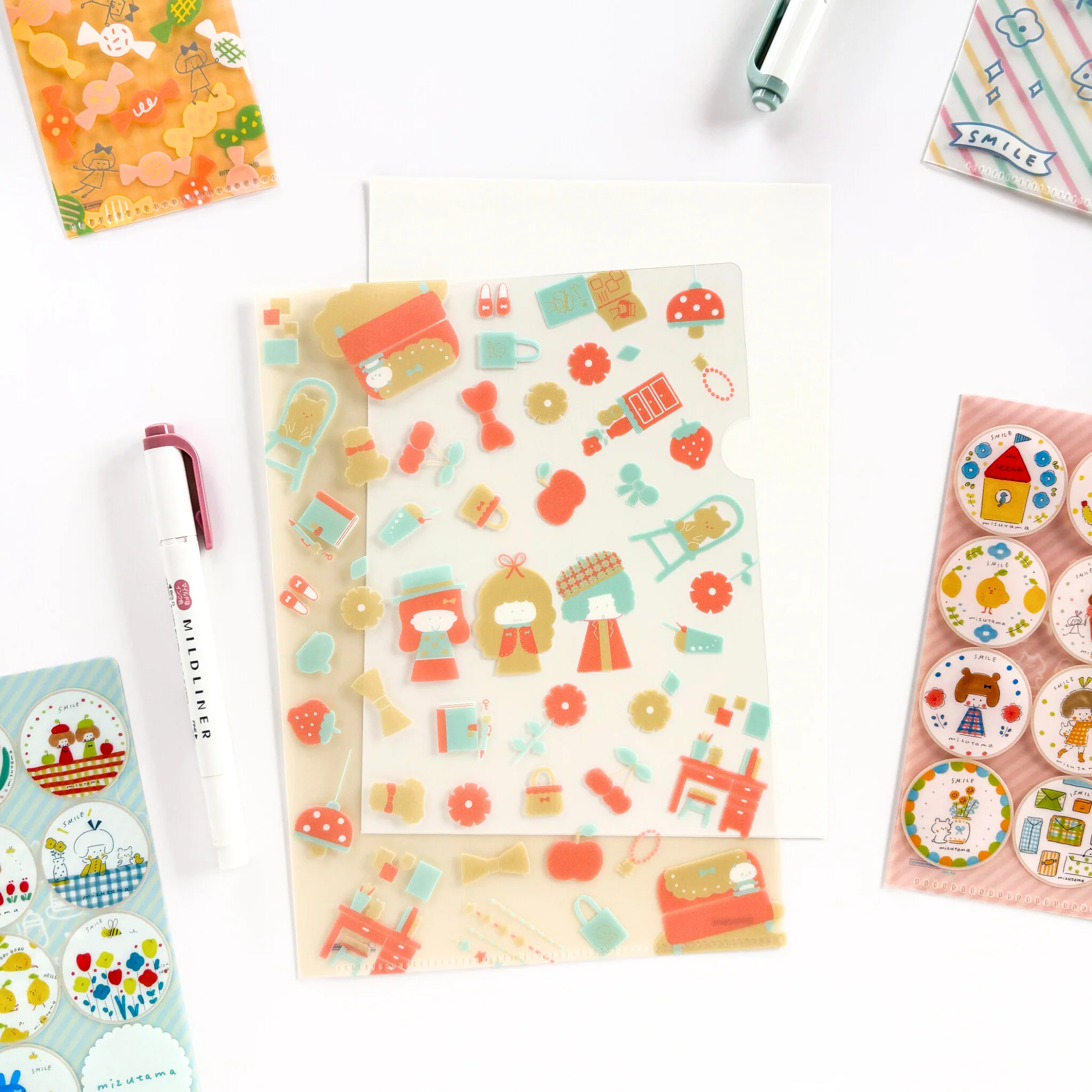 mizutama / Limited Edition / Clear Folder Set (Set of 3) - Image 3