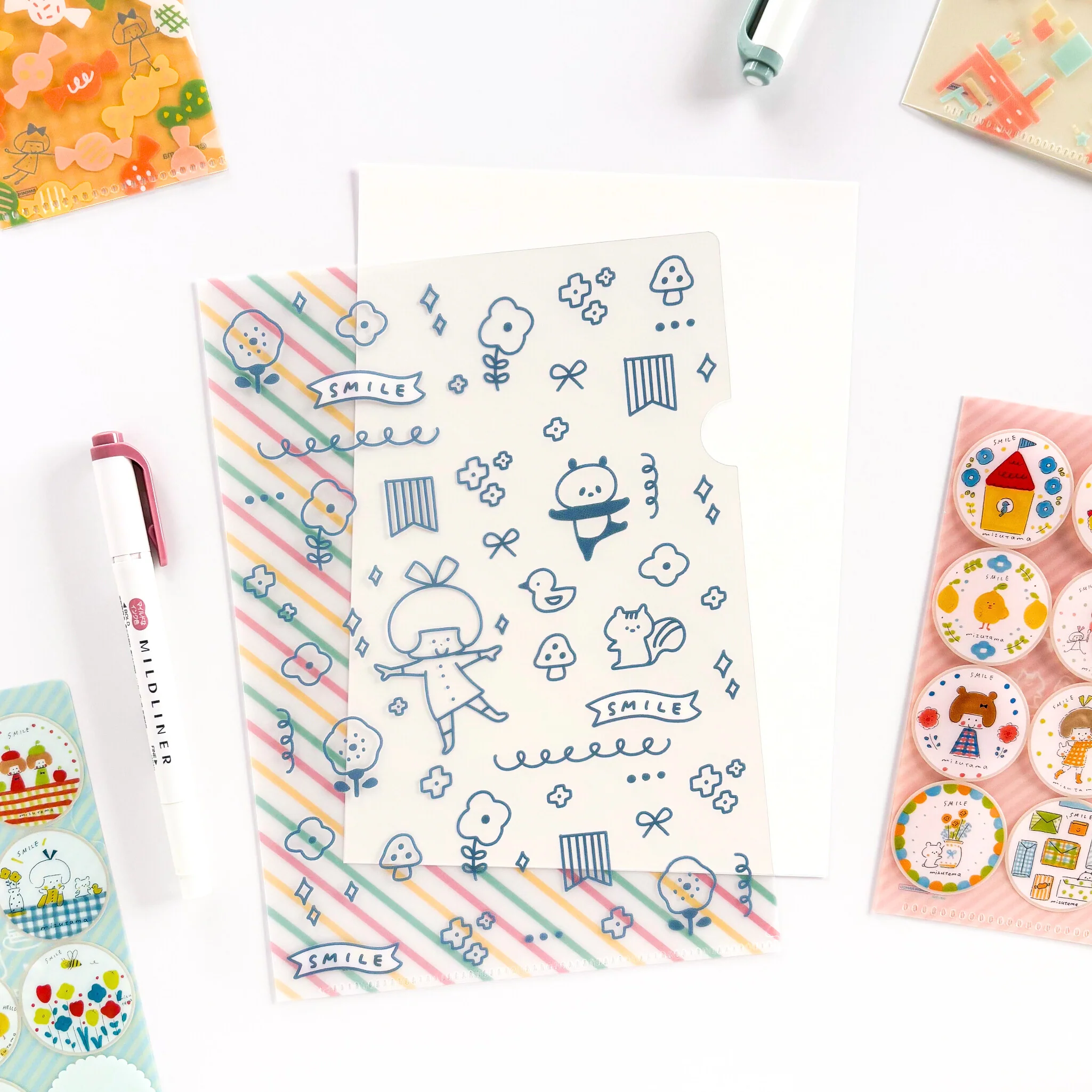 mizutama / Limited Edition / Clear Folder Set (Set of 3) - Image 2