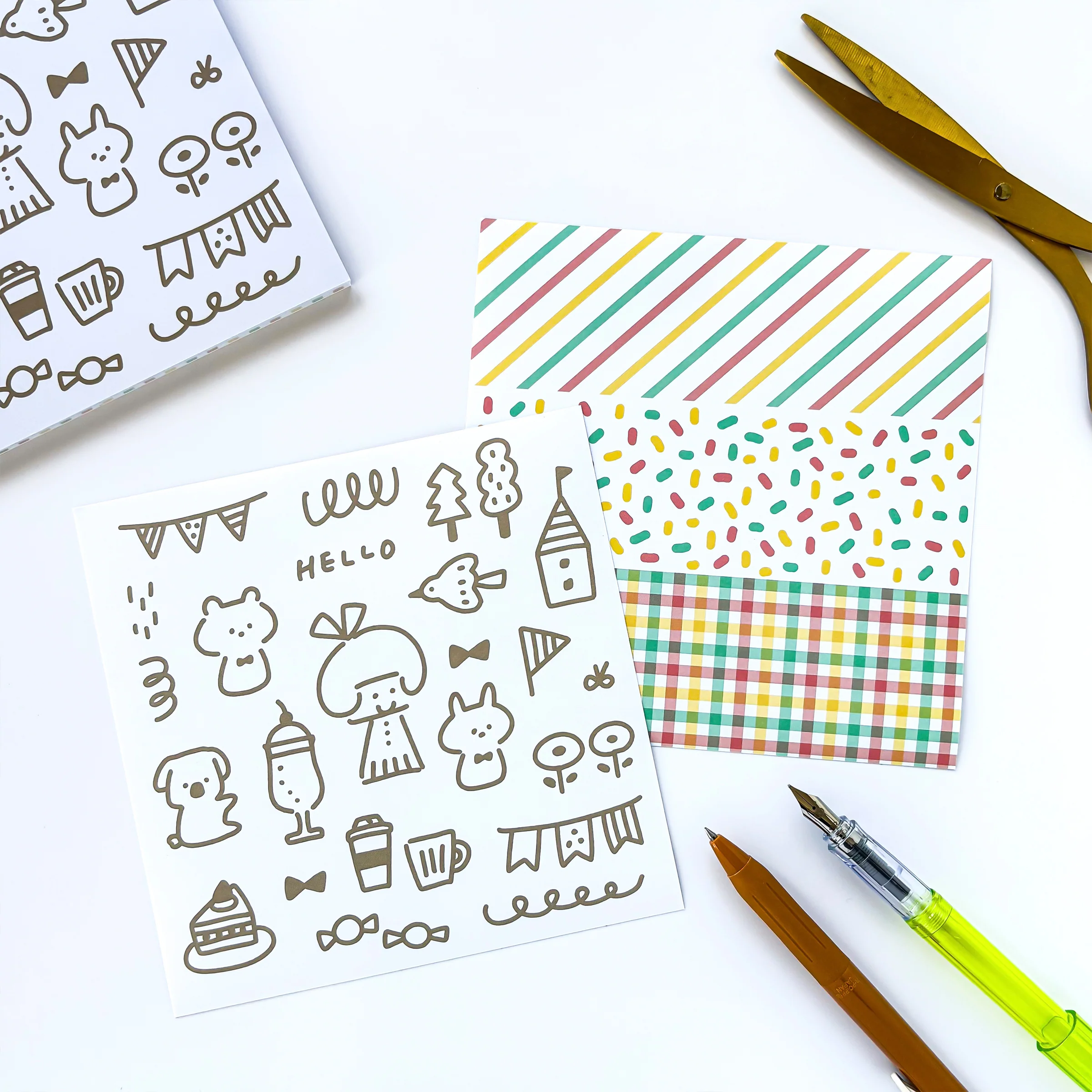mizutama / Limited Edition / Sticker Book (brown) - Image 3