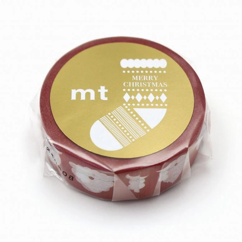 mt Chrismtas Limited Washi Tape - Happy Santa - Image 2