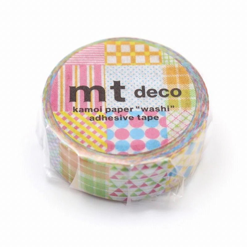 mt deco Washi Tape - Colorful Patterns - Image 2