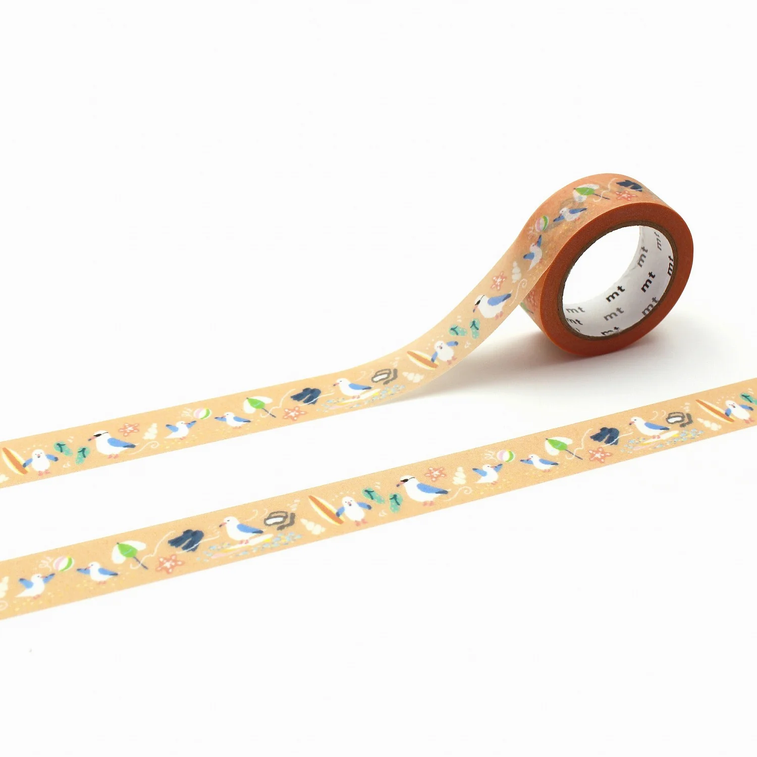 mt ex Washi Tape - Happy Summer Birds - Image 2