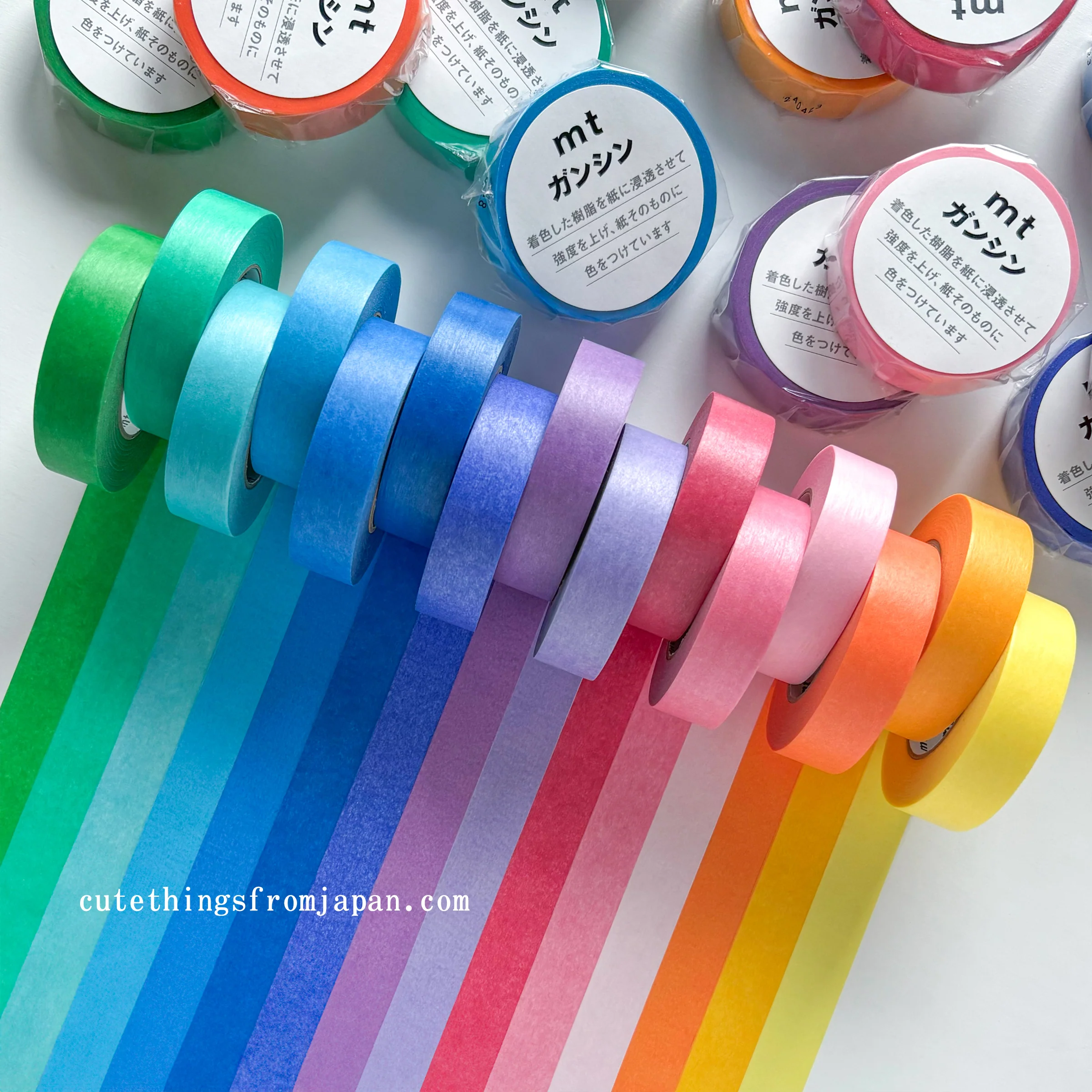 mt Ganshin Washi Tape (15 Colors) - Image 22