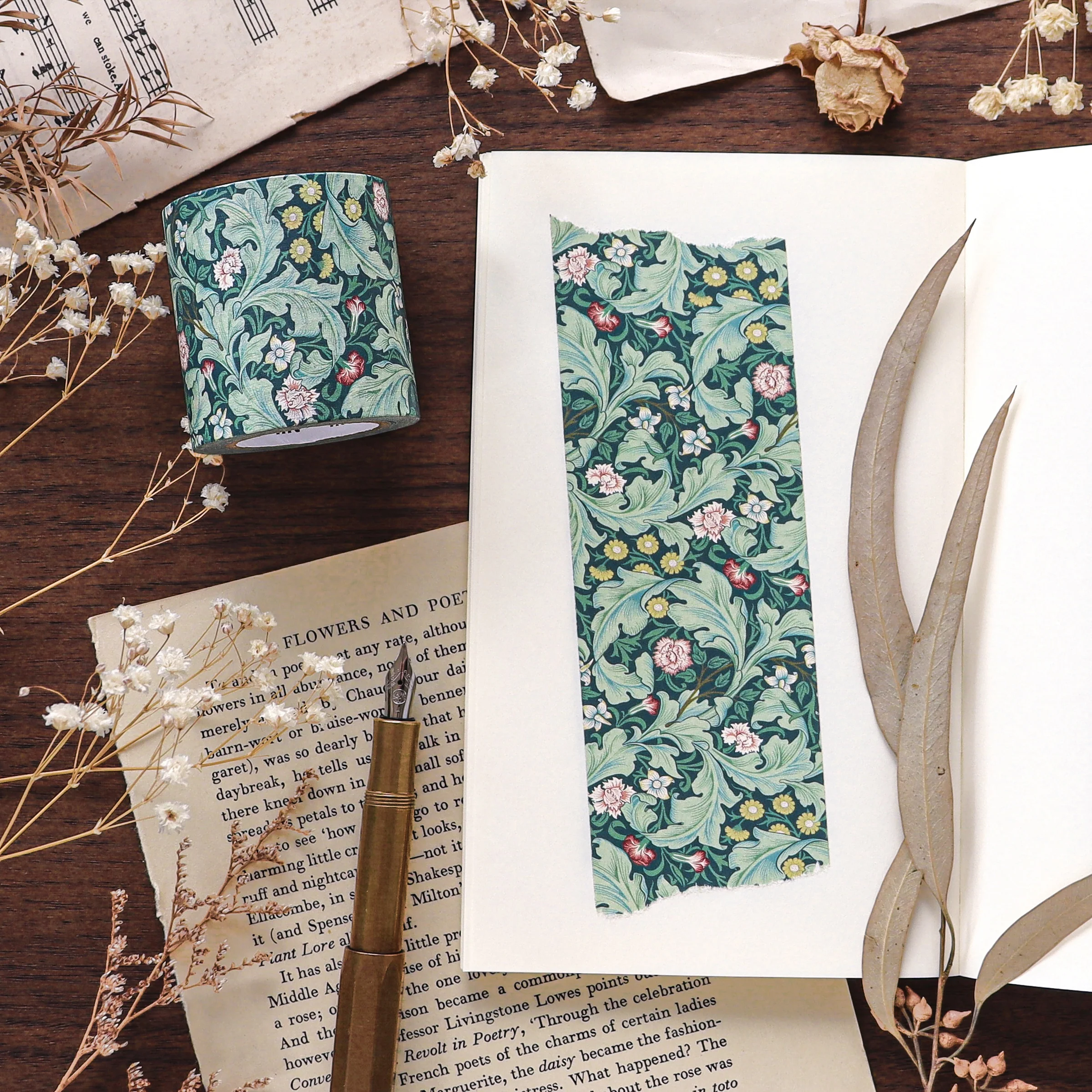William Morris x mt Washi Tape - Leicester - Image 2