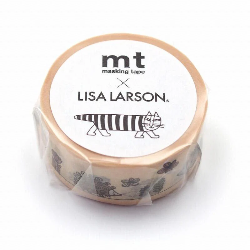 mt x Lisa Larson Washi Tape - Hedgehog Garden - Image 2