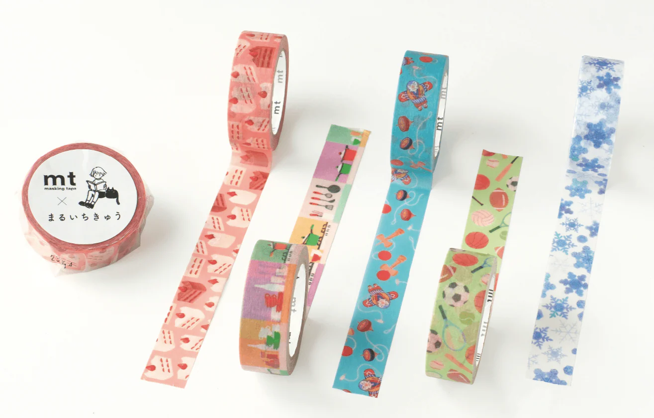 mt x Maruichikyu Washi Tape - Japanese Traditional Toys - Image 4