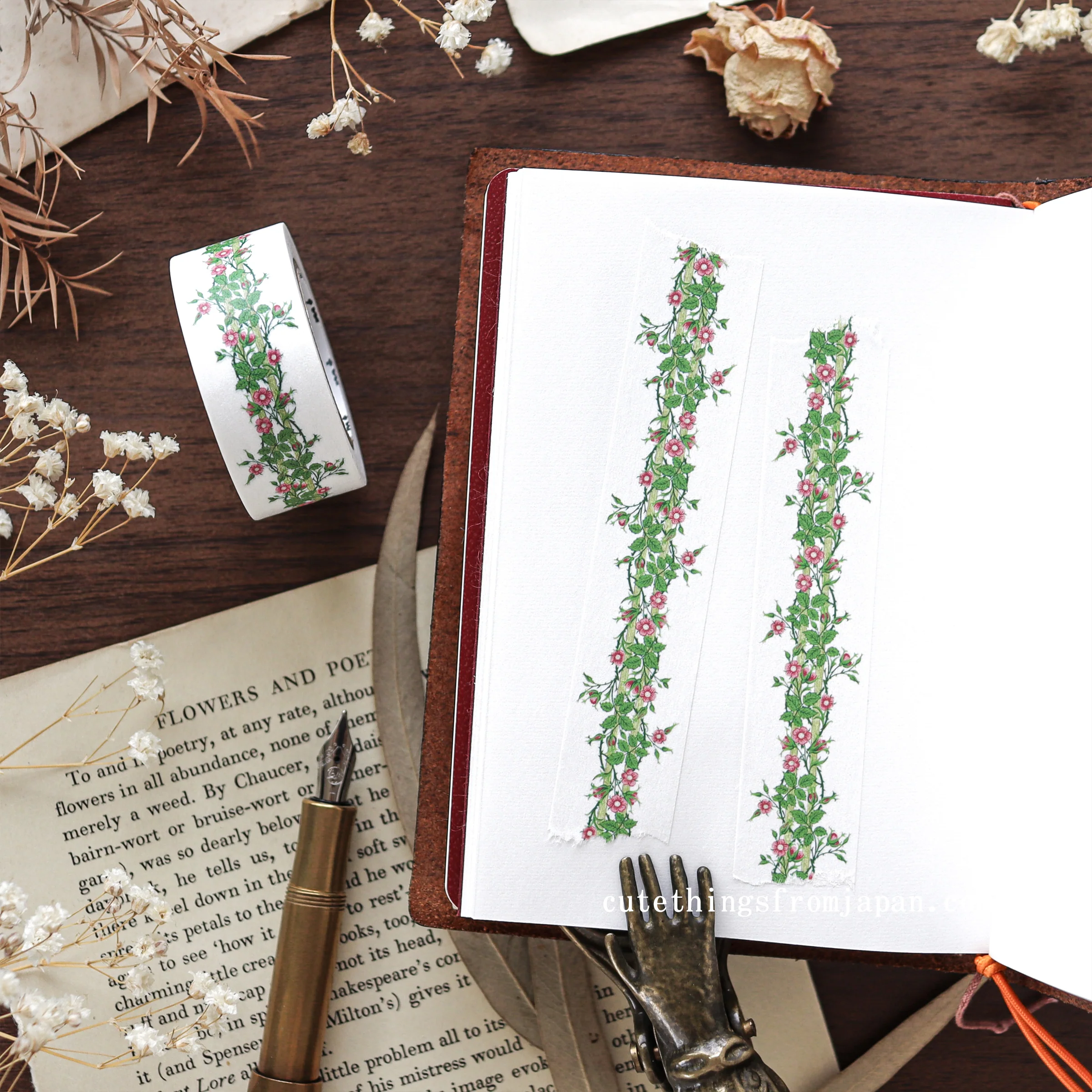 William Morris x mt Washi Tape - Rambler - Image 2