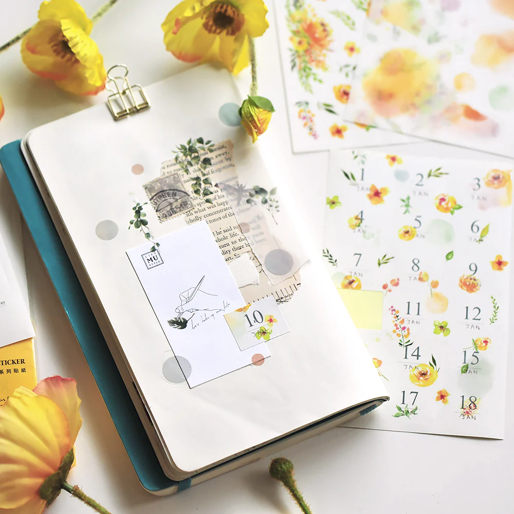 MU Daily Planner Number Sticker Set - Large Numbers - Image 5