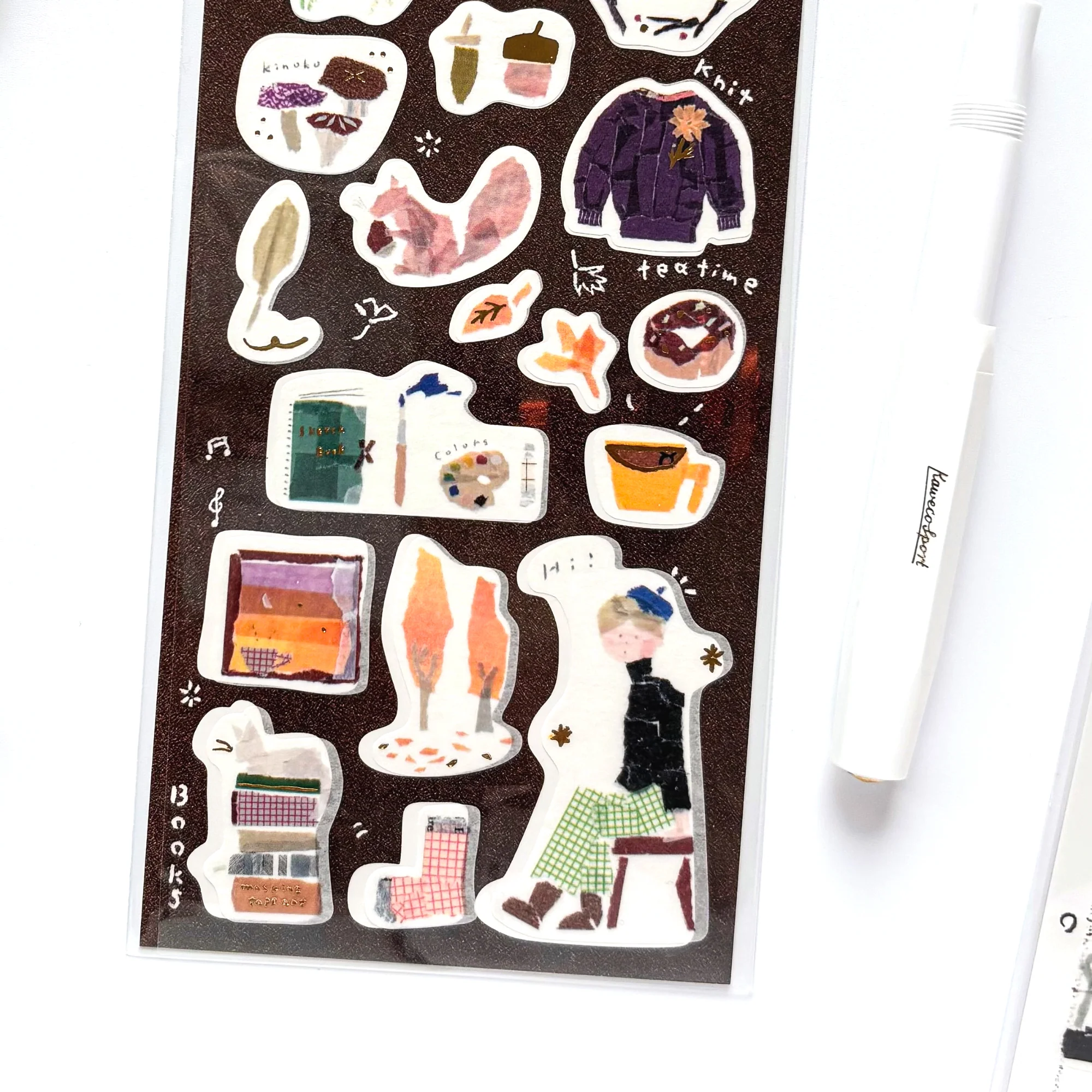 Miki Tamura / My Favorite Stickers - Autumn - Image 3