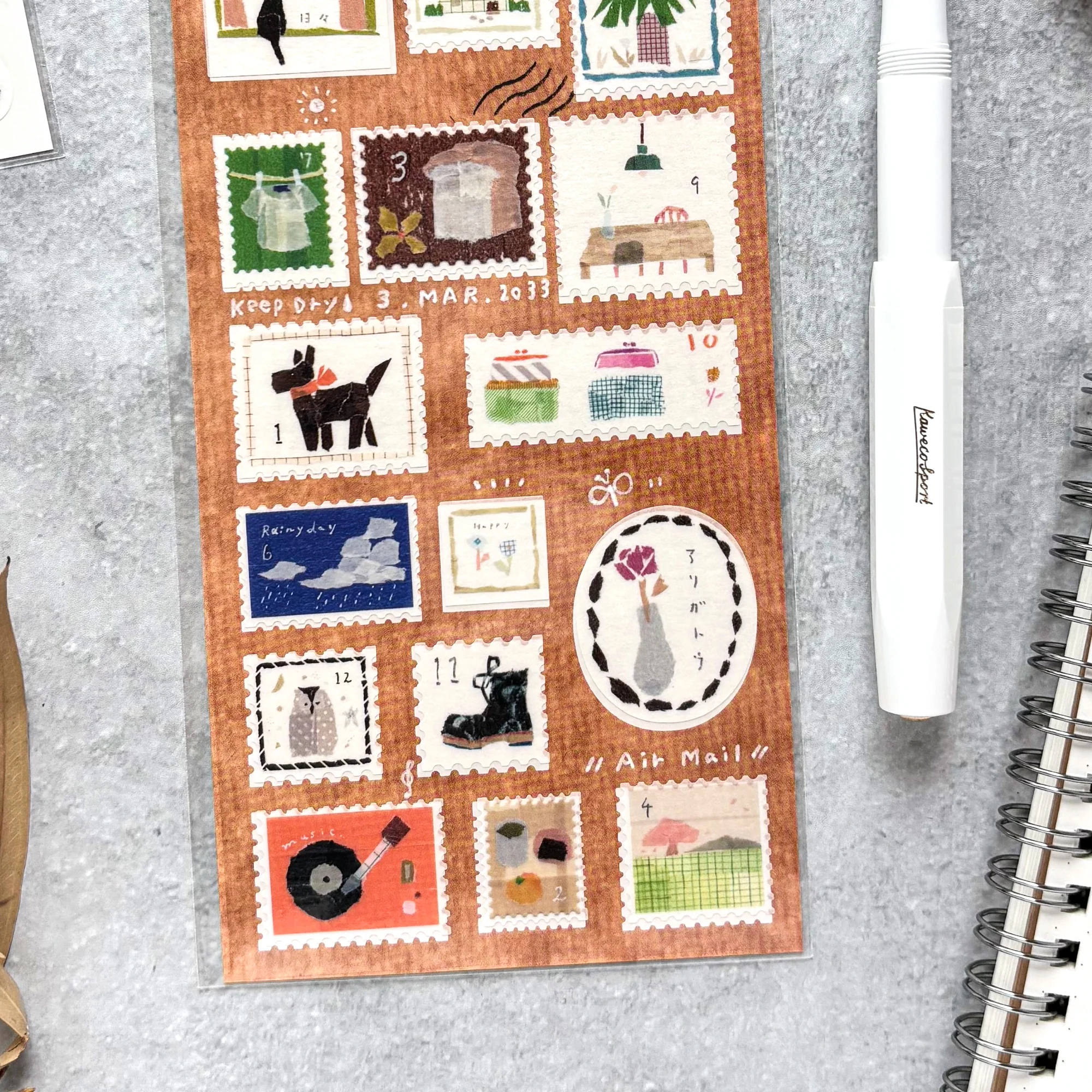 Miki Tamura / My Favorite Stickers - Stamp - Image 3