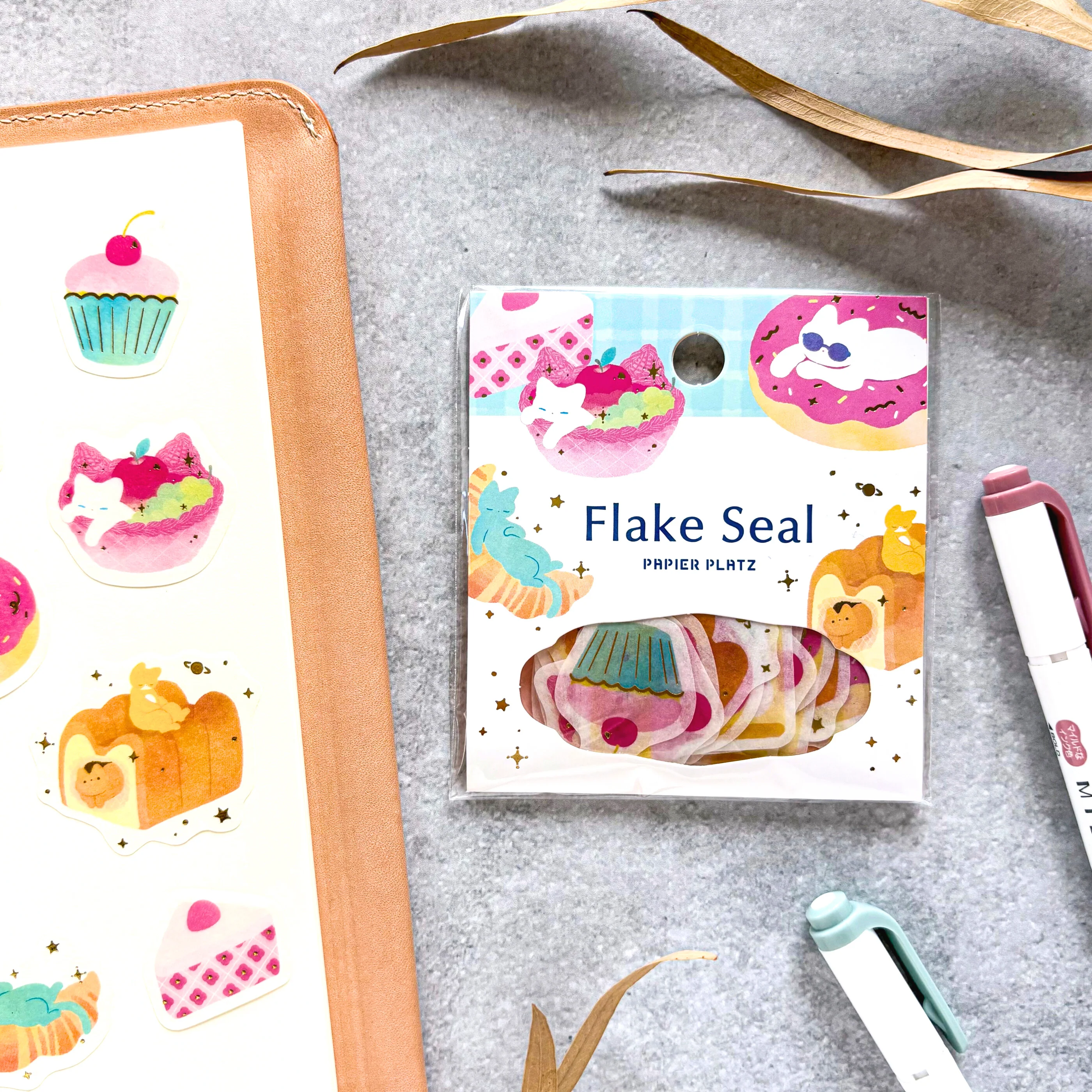 Nodoka Miyashita / Flake Stickers - Sweets Time