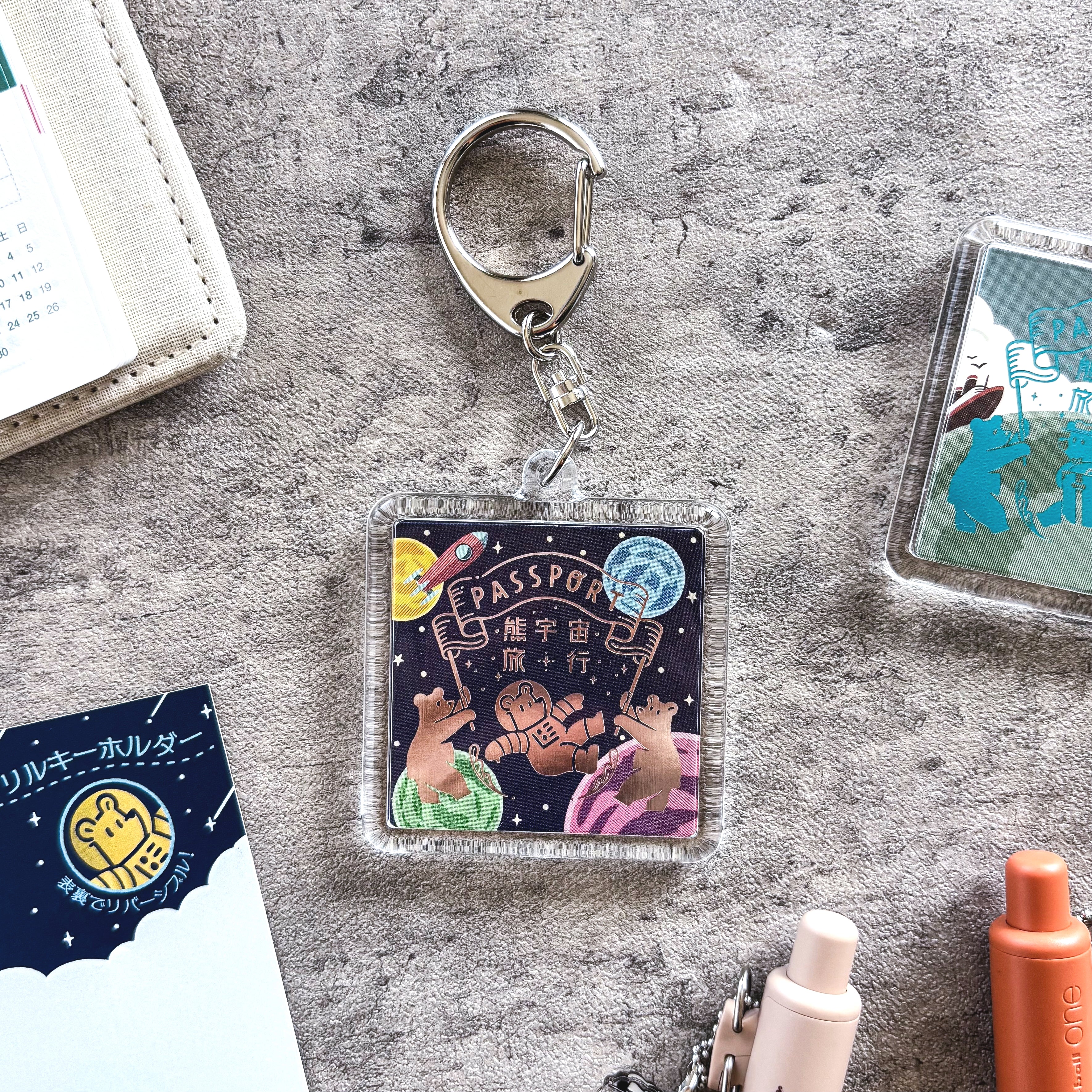 Obi1 / Acrylic Keychain - Galaxy Tour - Image 4