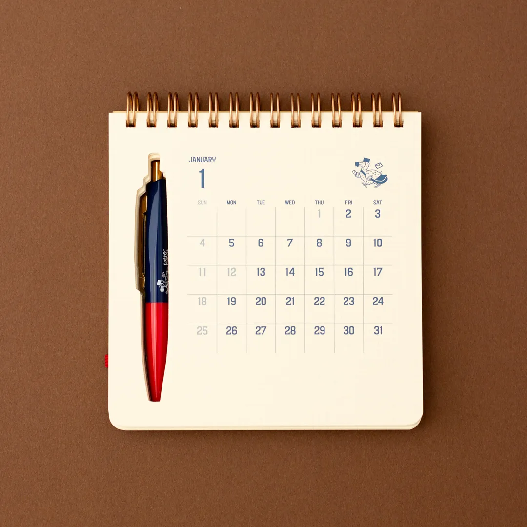 [SALE] Obi1 / 2026 Scribble Calendar – Desk Edition (with pen) - Image 4
