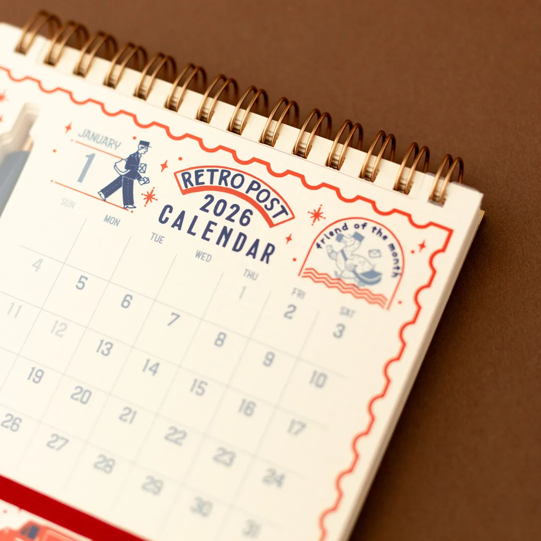 [SALE] Obi1 / 2026 Scribble Calendar – Desk Edition (with pen) - Image 7