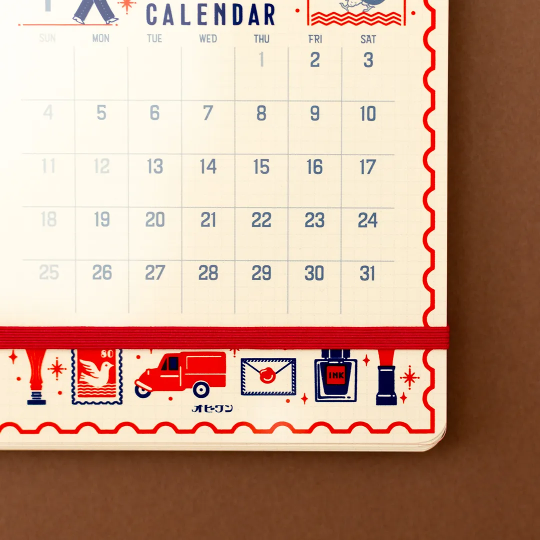 [SALE] Obi1 / 2026 Scribble Calendar – Desk Edition (with pen) - Image 8