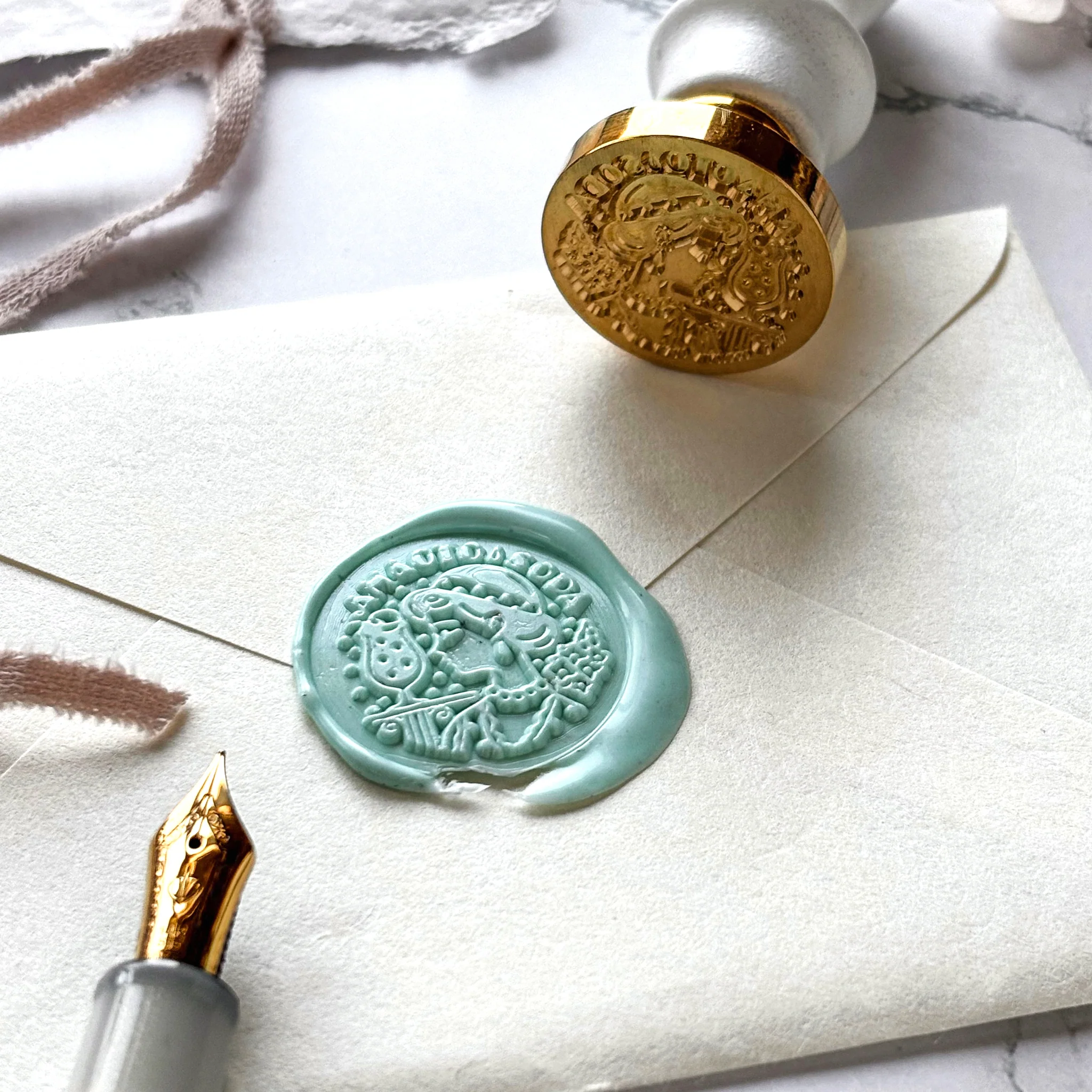 Obi1 / Sealing Wax Head Piece - Amaoto Soda - Image 3