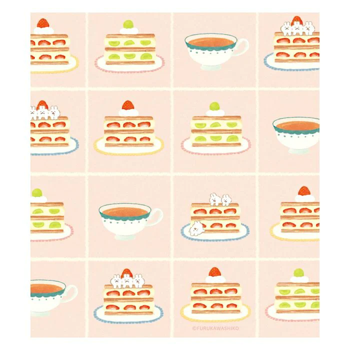 Furukawa Paper / Okashina Memo Pad - Bunny - Image 5