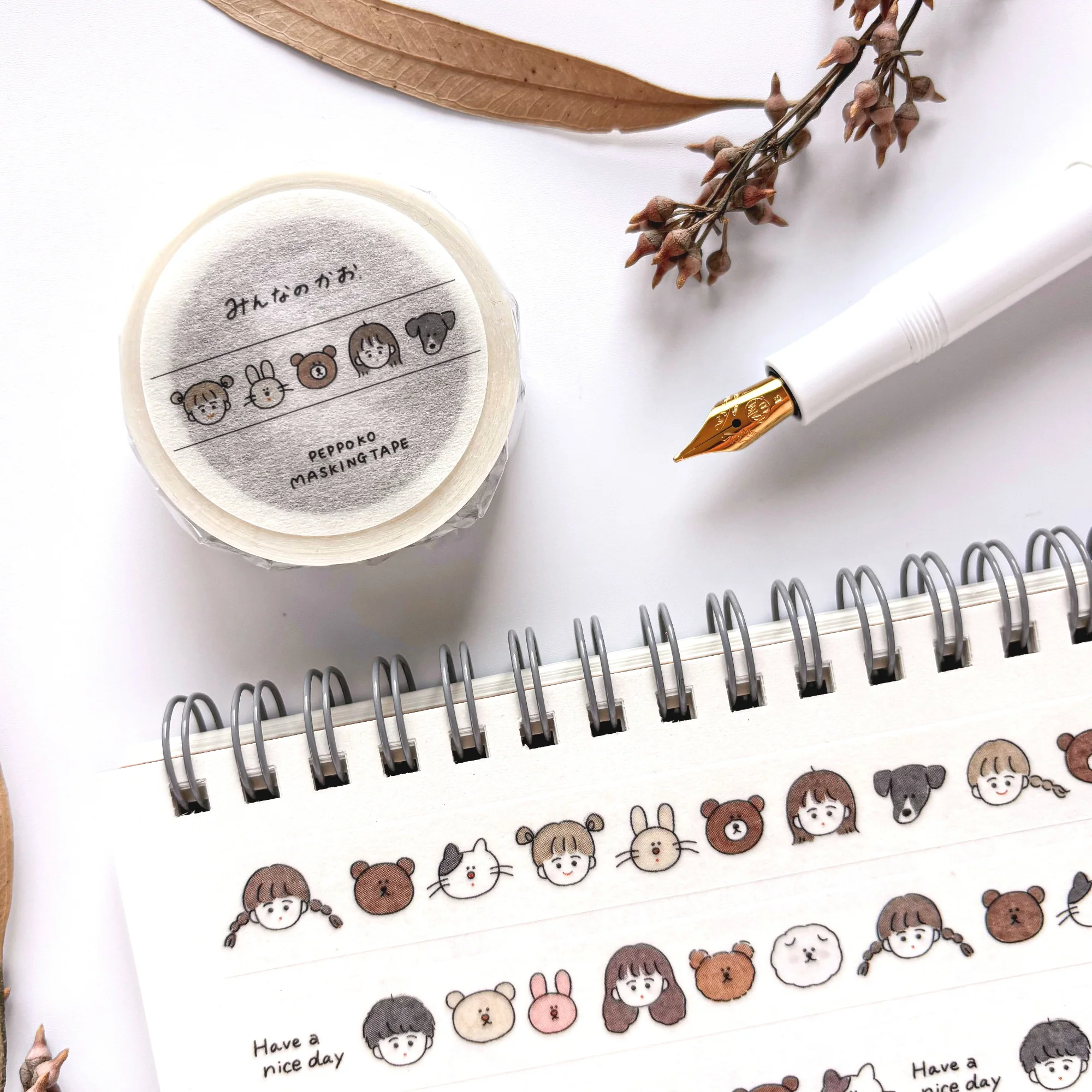 Peppoko / Washi Tape - Faces - Image 3