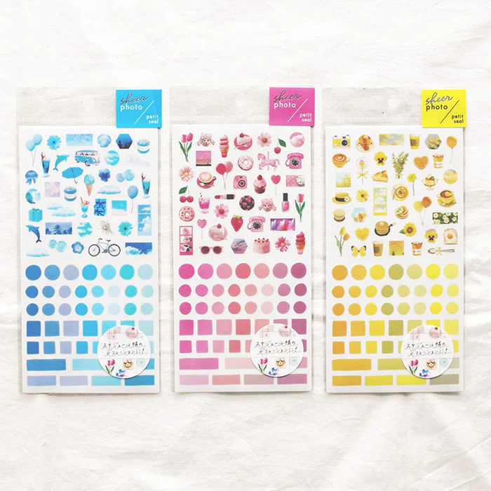 Petit Photo Stickers - Pink - Image 3