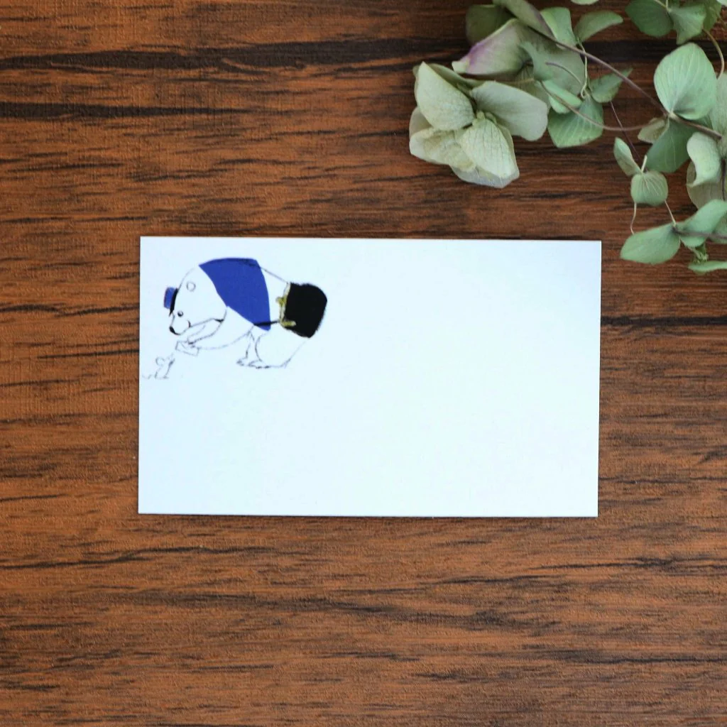 momoro Polar Bear Note Card - Mr. Postman - Image 3