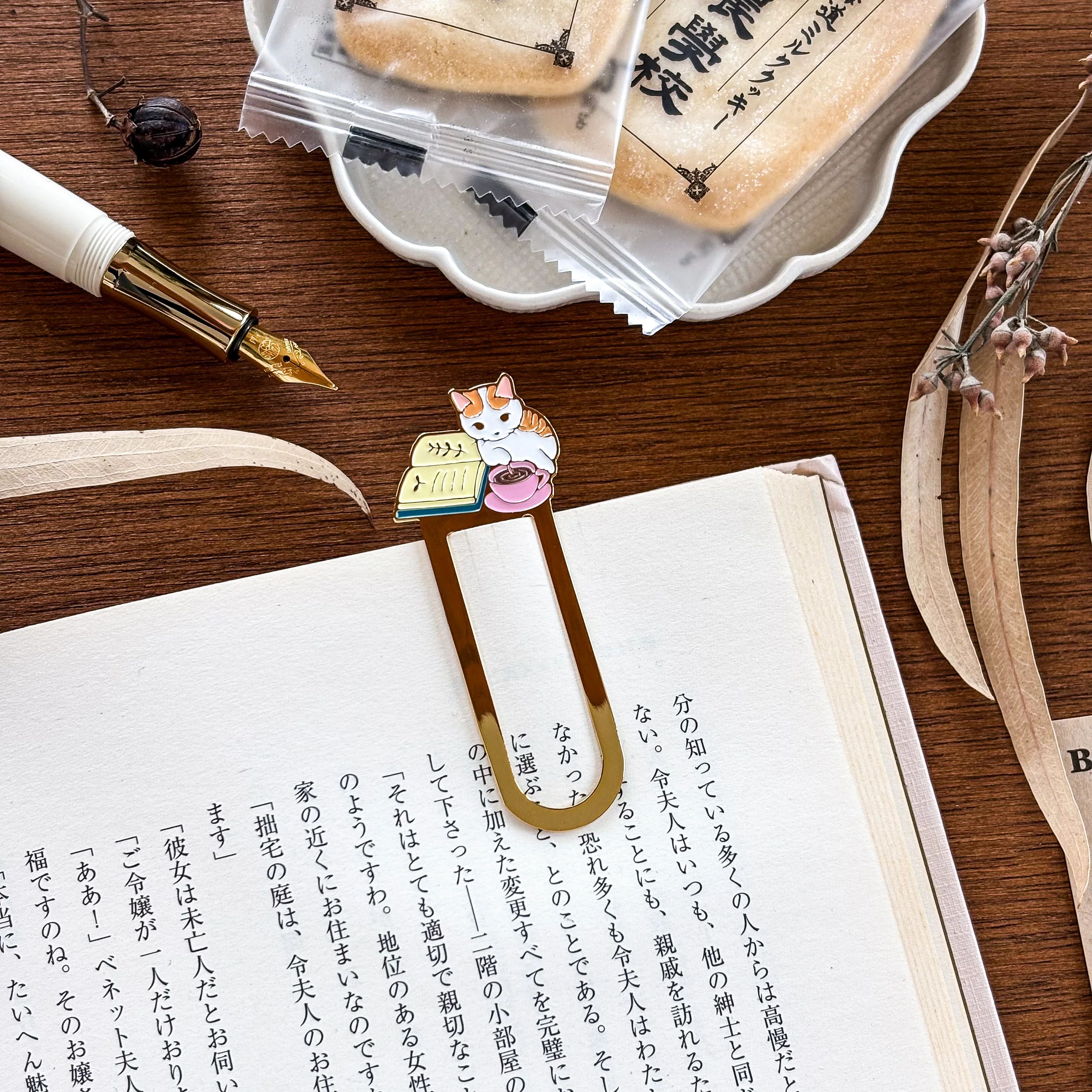 Pottering Cat / Bookmark - Cafe Time - Image 2
