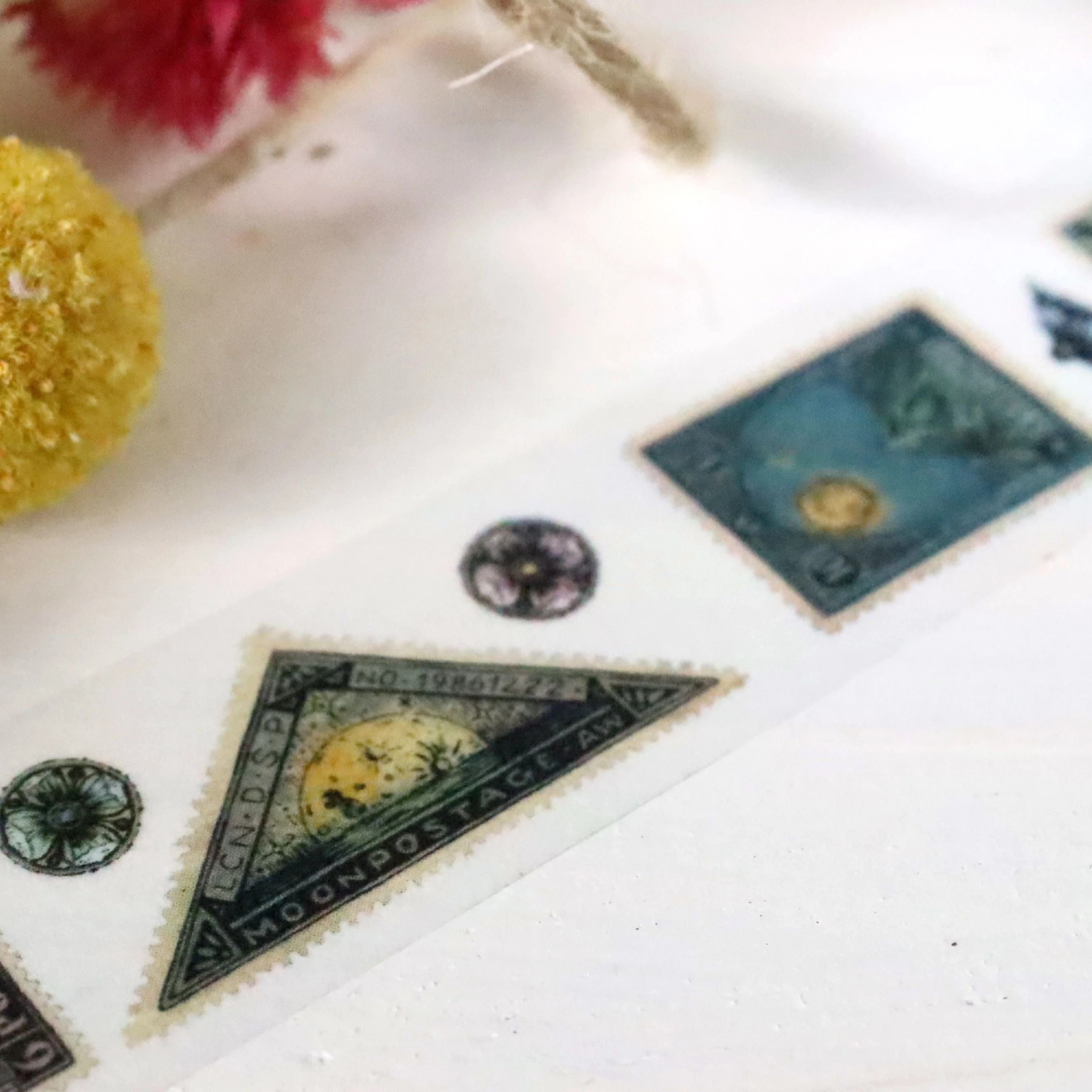 Lin Chia Ning Washi Tape - Antique Stamp - Image 5