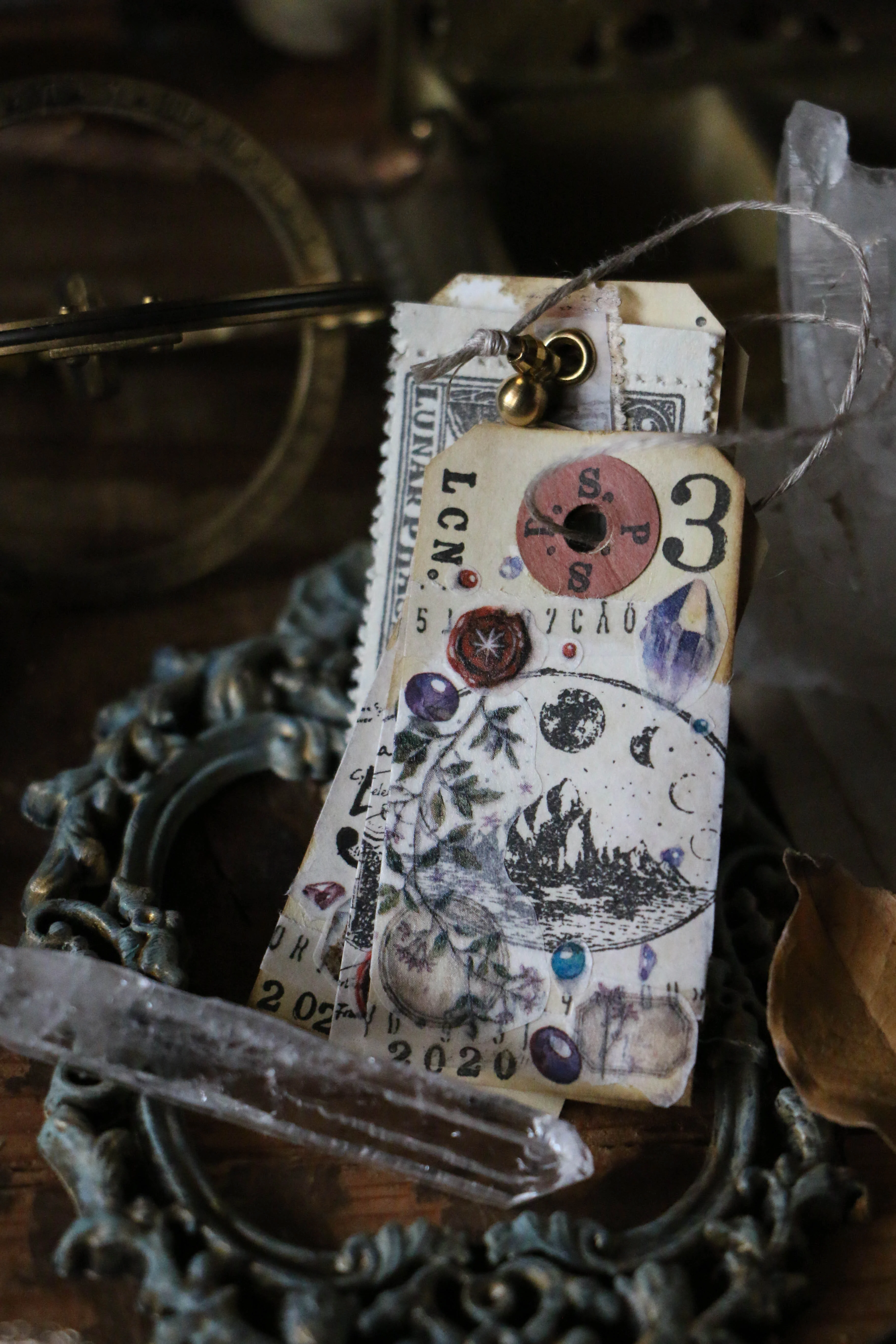 Lin Chia Ning Washi Tape - Antique Stamp - Image 9