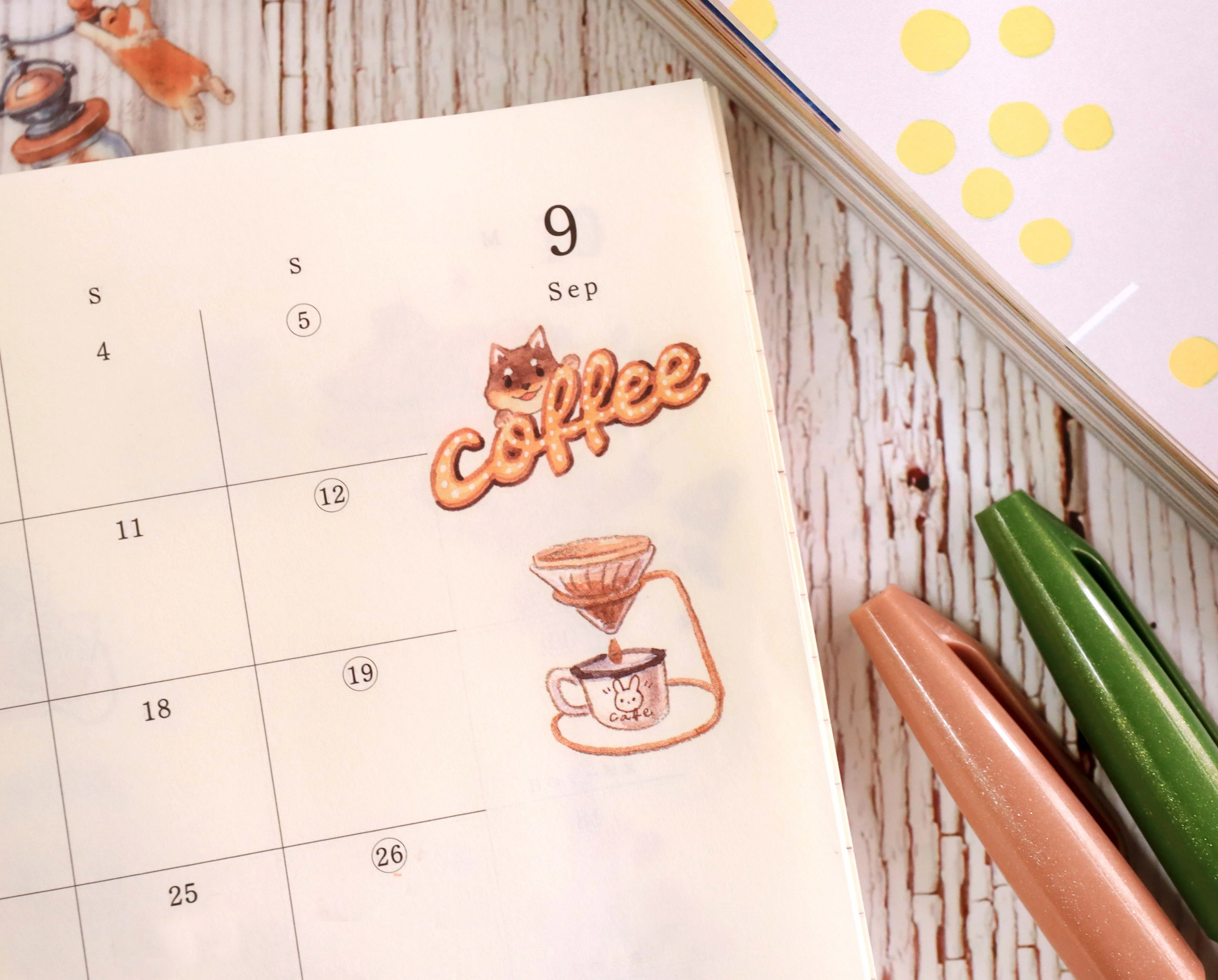 Print-on Stickers - Cafe Time - Image 4
