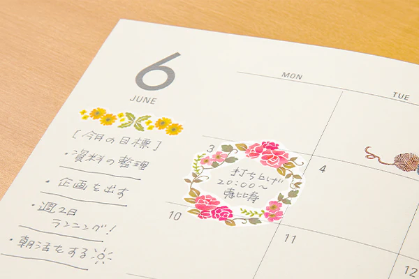 Print-on Stickers - Flowers - Image 2