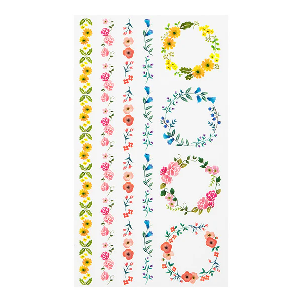 Print-on Stickers - Flowers - Image 4