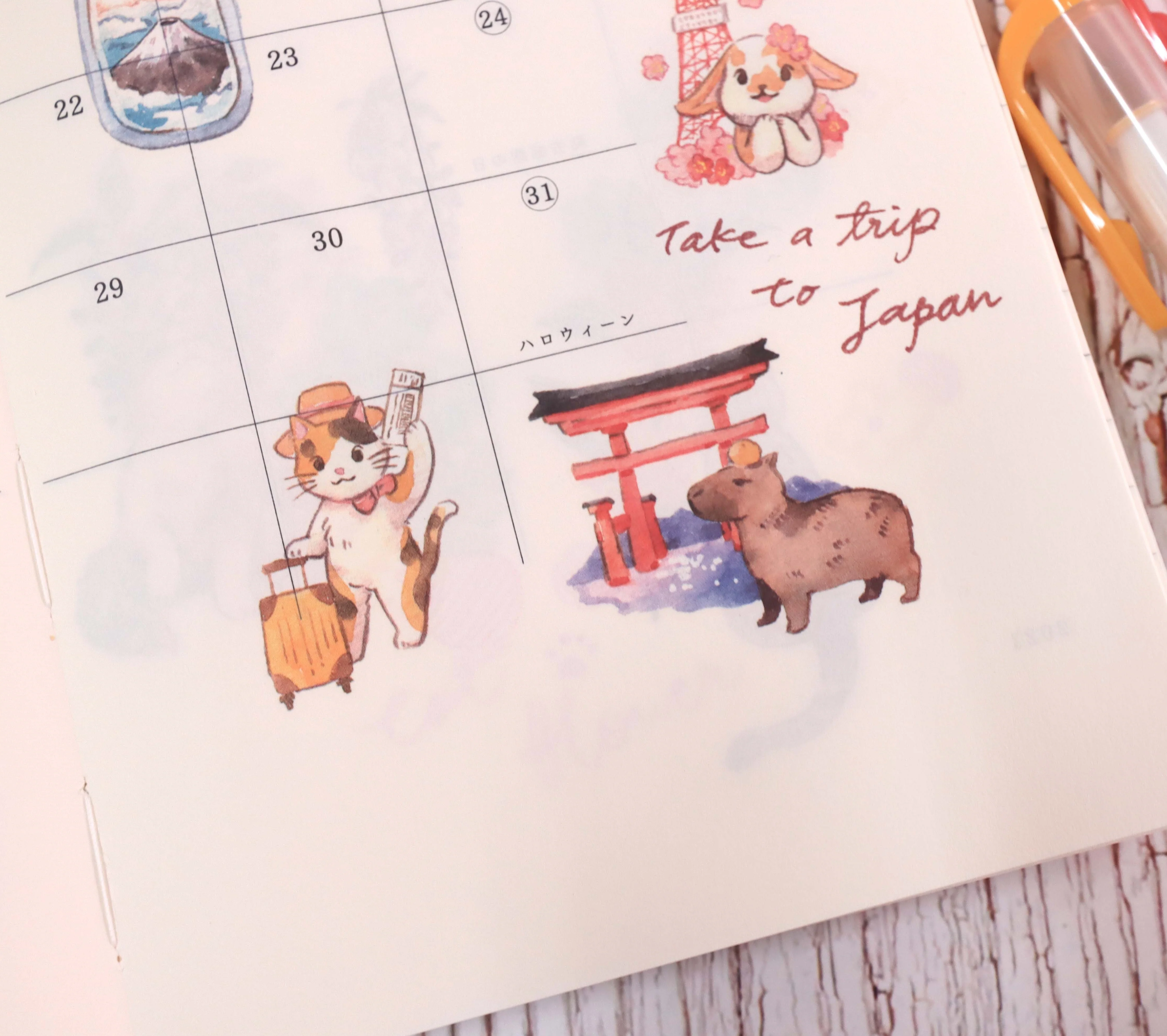 Print-on Stickers - Trip to Japan - Image 3