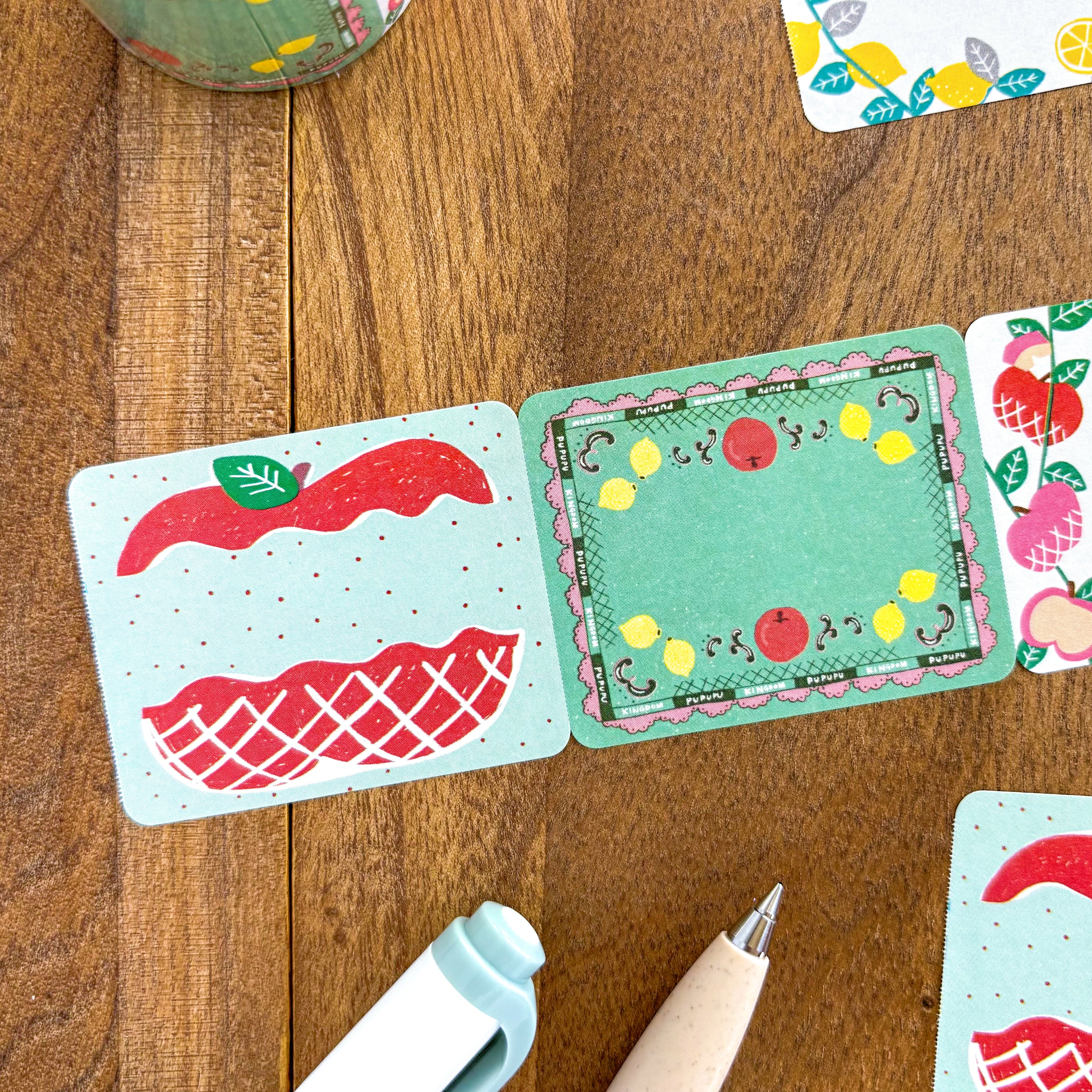 PUPUPU / Roll Sticky Note - Fruits - Image 2