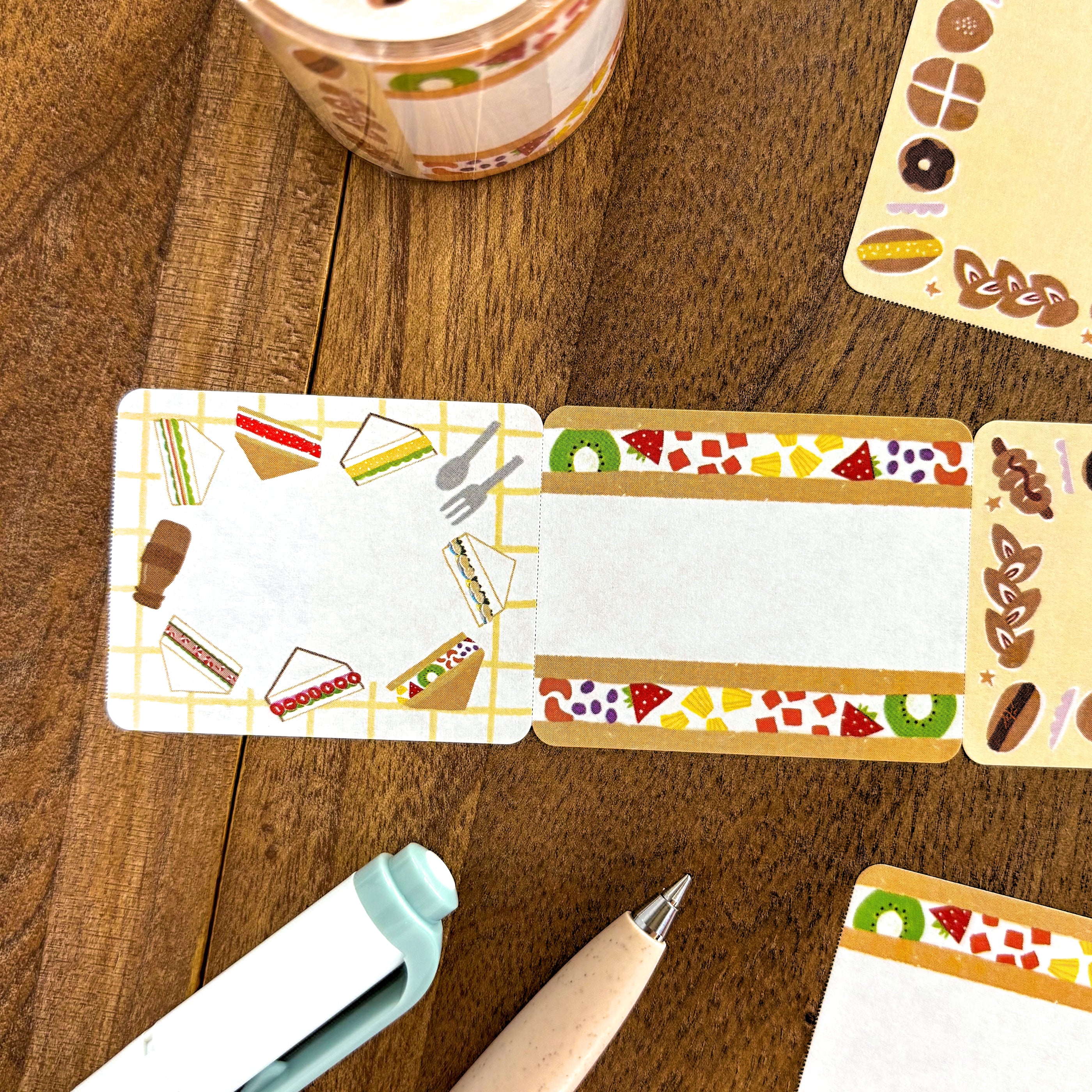 PUPUPU / Roll Sticky Note - Sandwich - Image 2