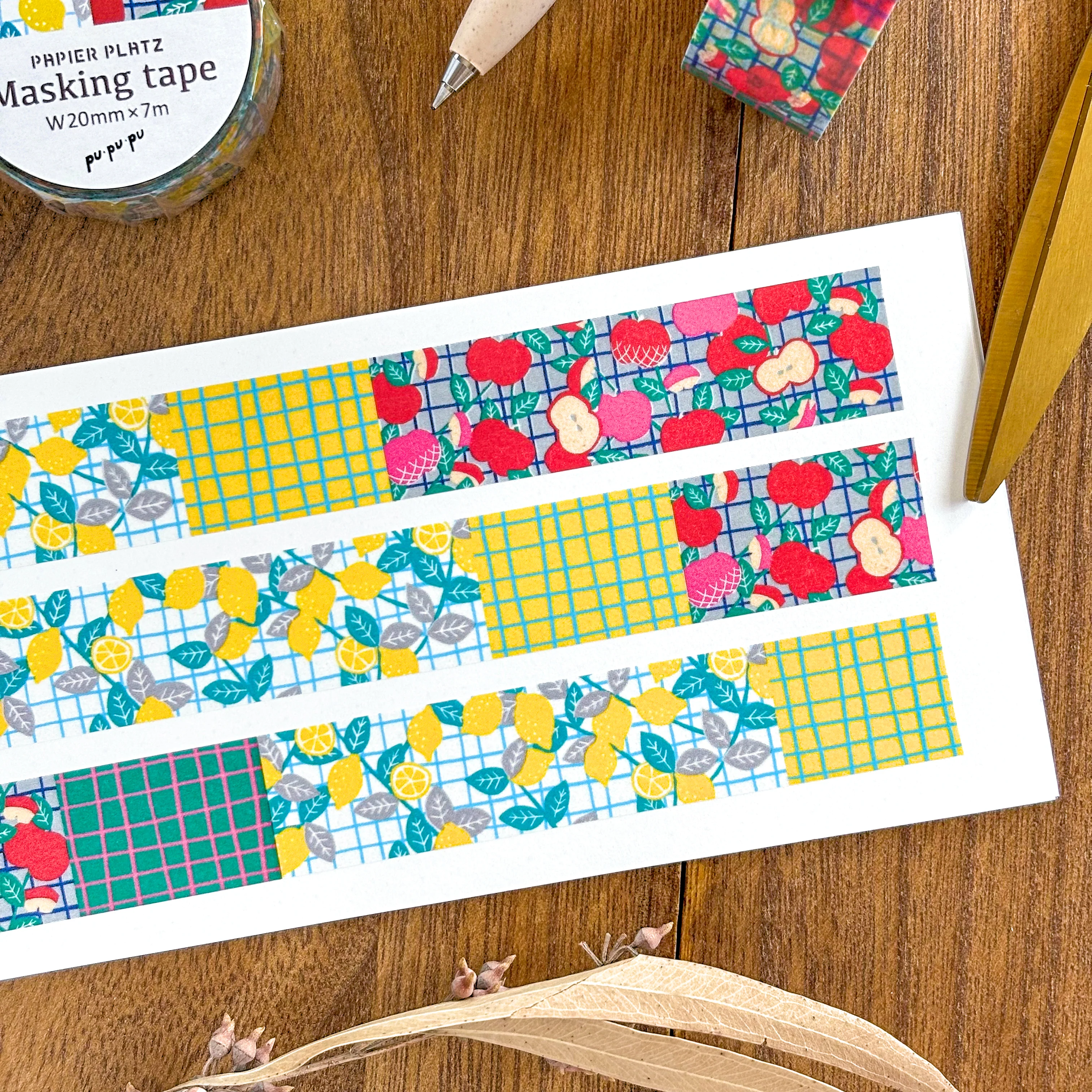 PUPUPU / Washi Tape - Fruits - Image 3