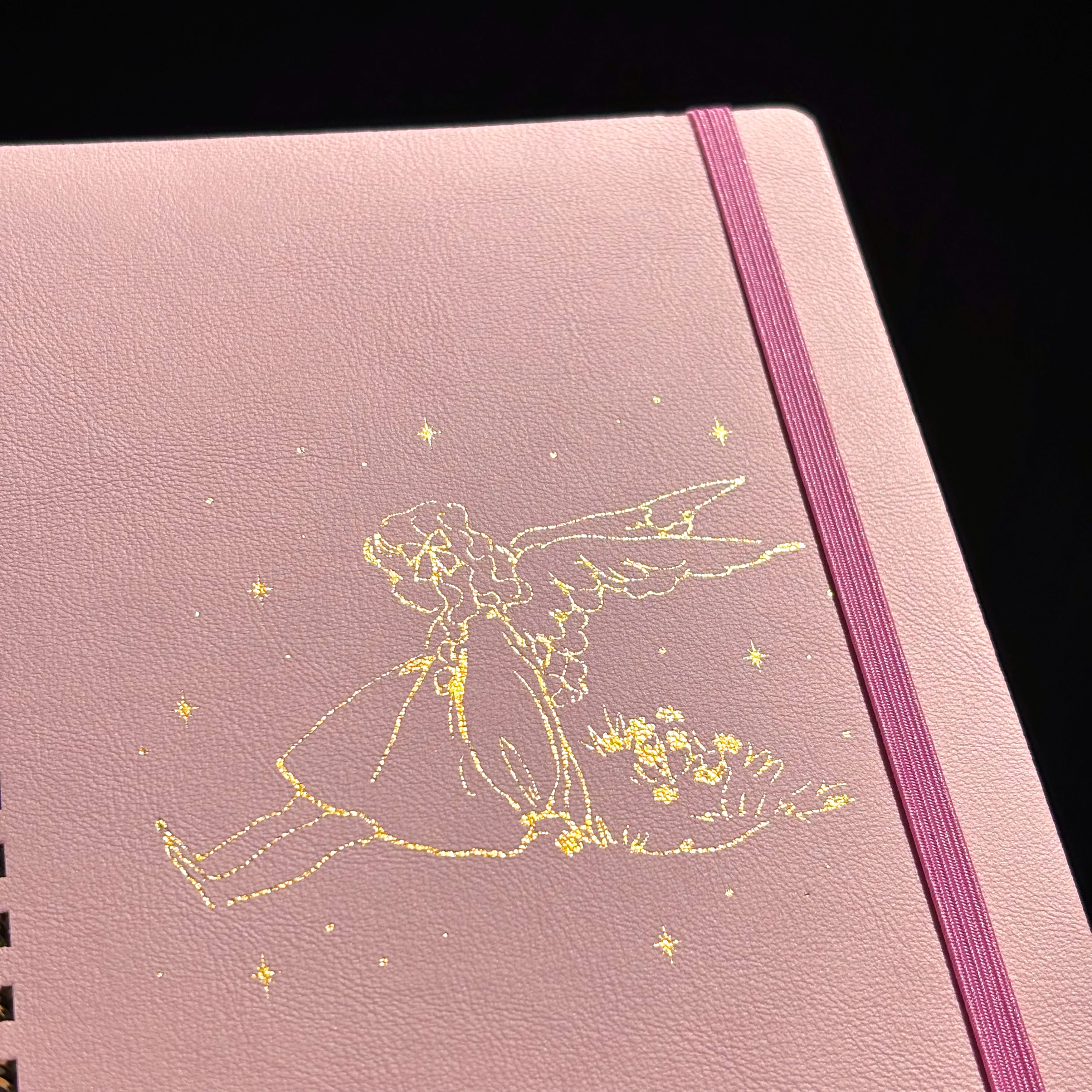 Rei Kurahashi / B6 Foil-Stamped Ring Notebook - Take a rest - Image 2