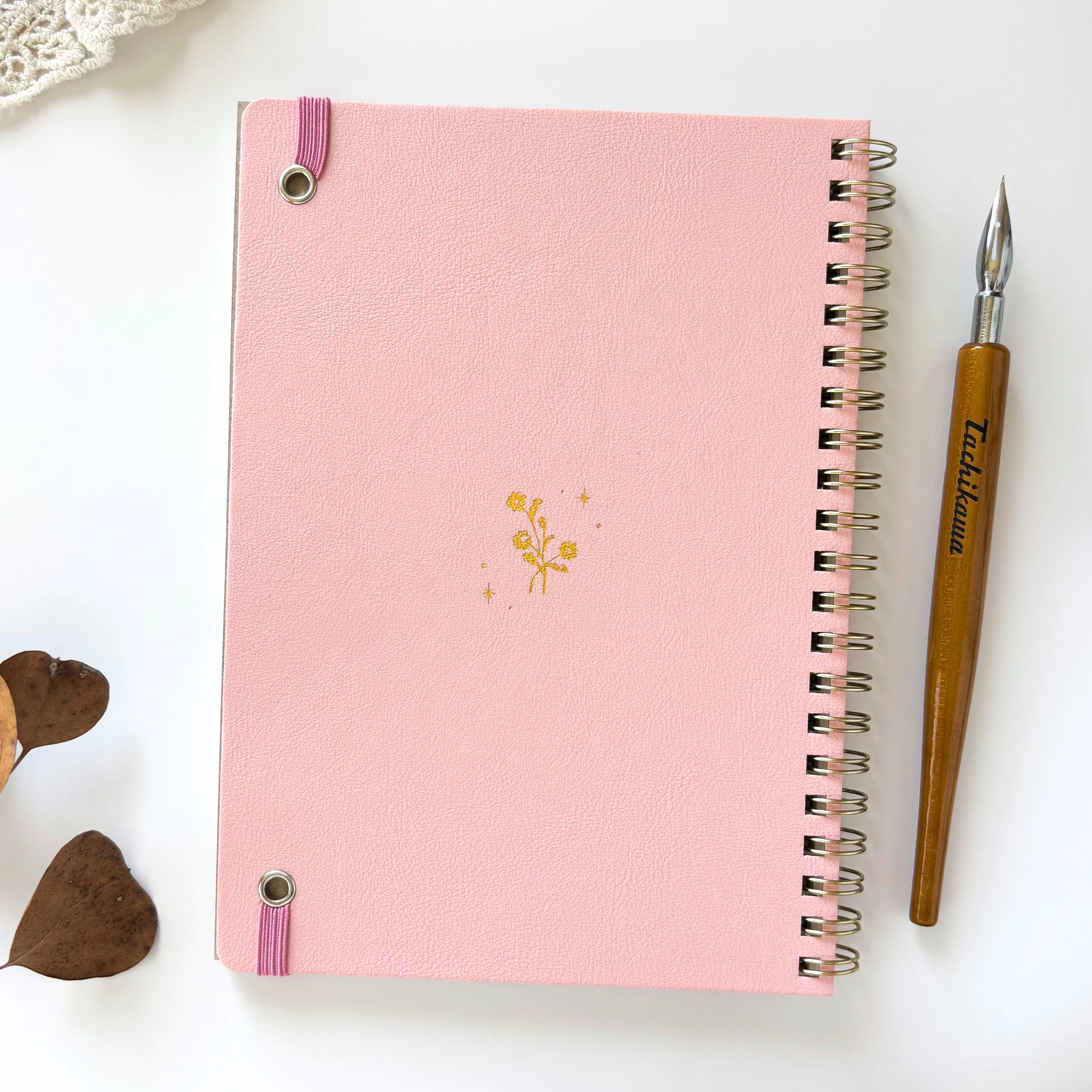 Rei Kurahashi / B6 Foil-Stamped Ring Notebook - Take a rest - Image 6