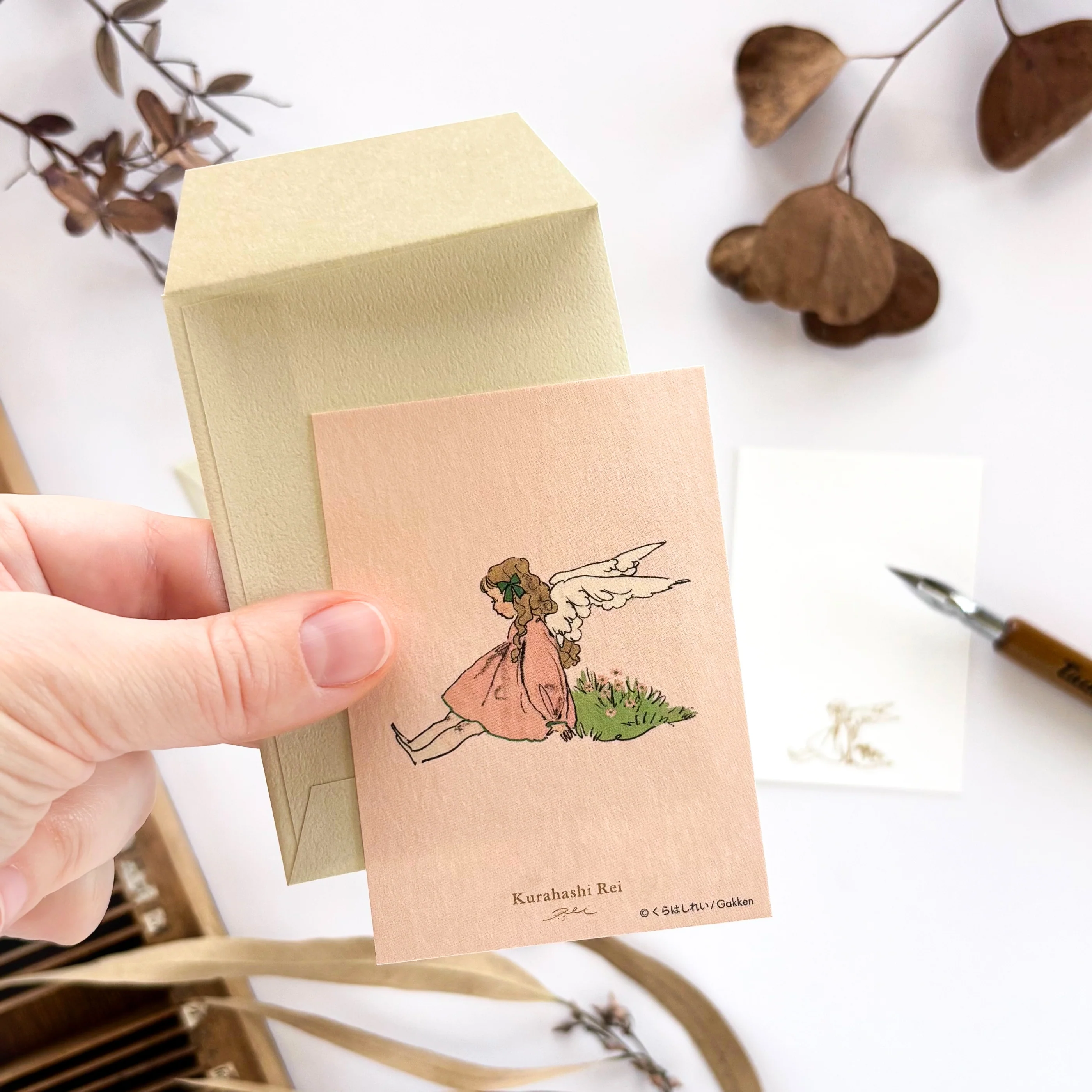 Rei Kurahashi / Foil-Stamped Mini Card Set - Take a rest - Image 3