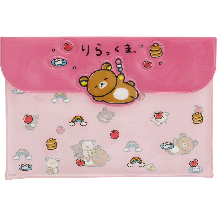 Rilakkuma / B5 Size Pocket File - Happy Day