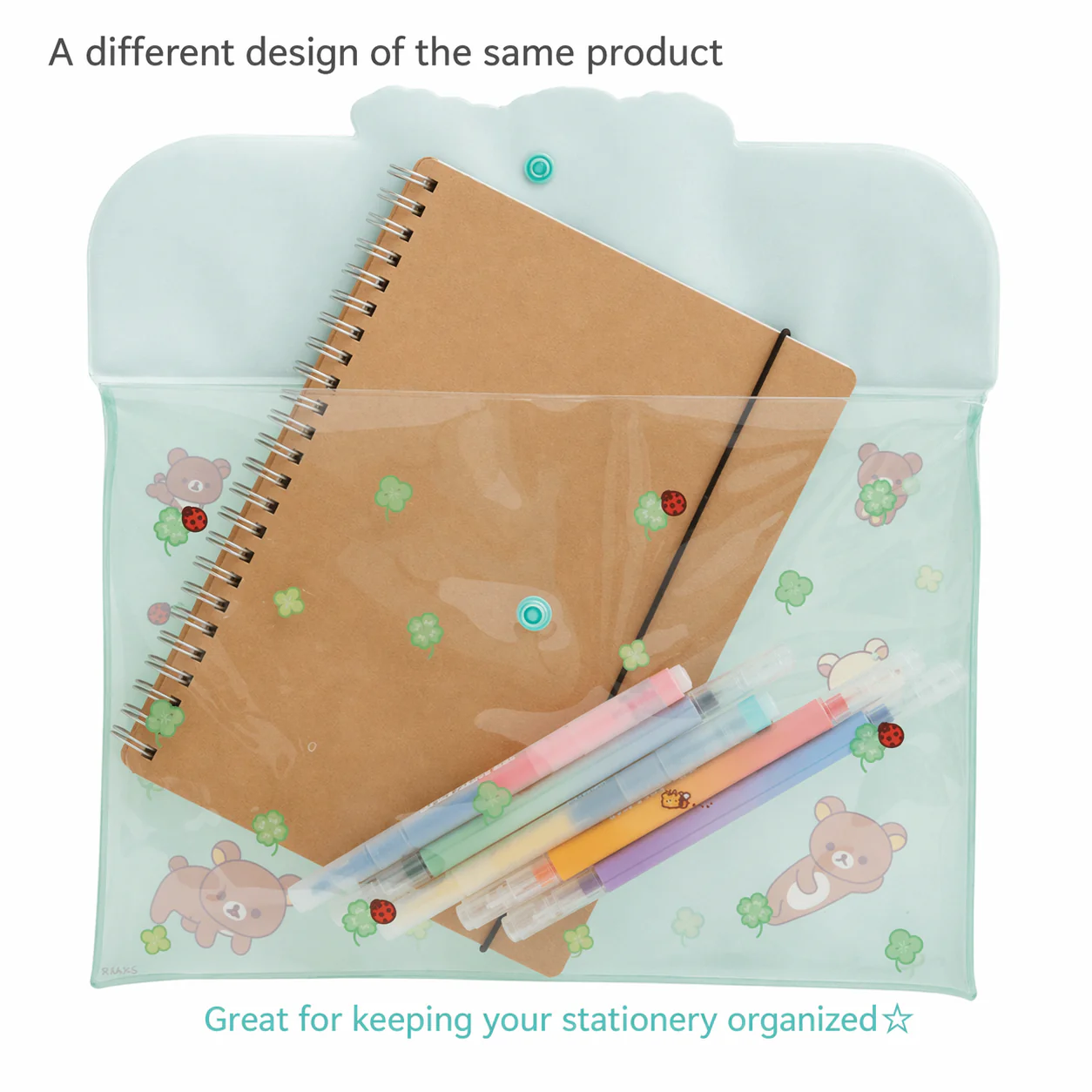 Rilakkuma / B5 Size Pocket File - Happy Day - Image 2