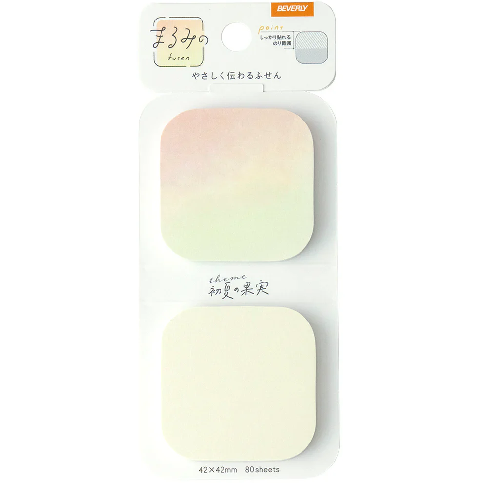 Round Corner Sticky Notes - Summer Fruits - Image 3