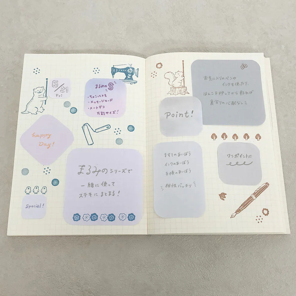 Round Corner Sticky Notes - Summer Fruits - Image 7