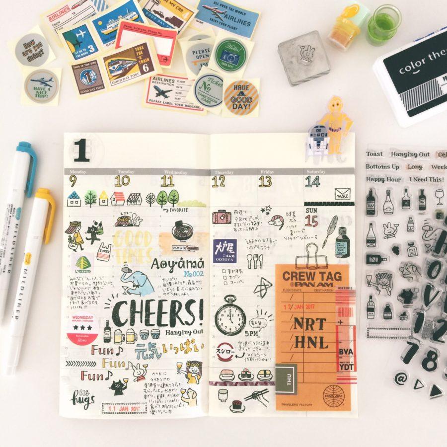 Igloo Dining 365 Clear Stamps - Happy Hour - Image 2
