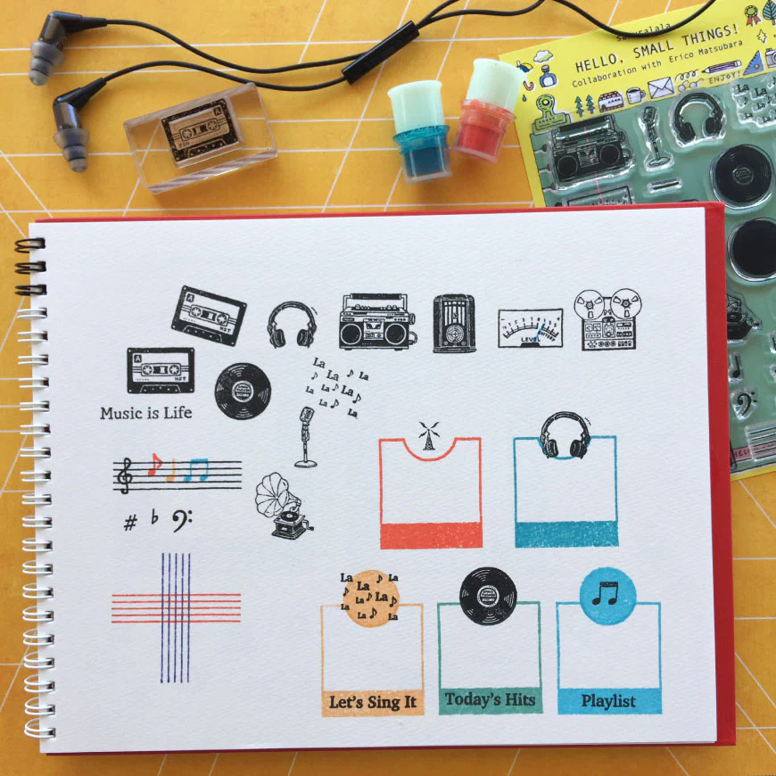 eric HST Clear Stamps - PLAYLIST - Image 2