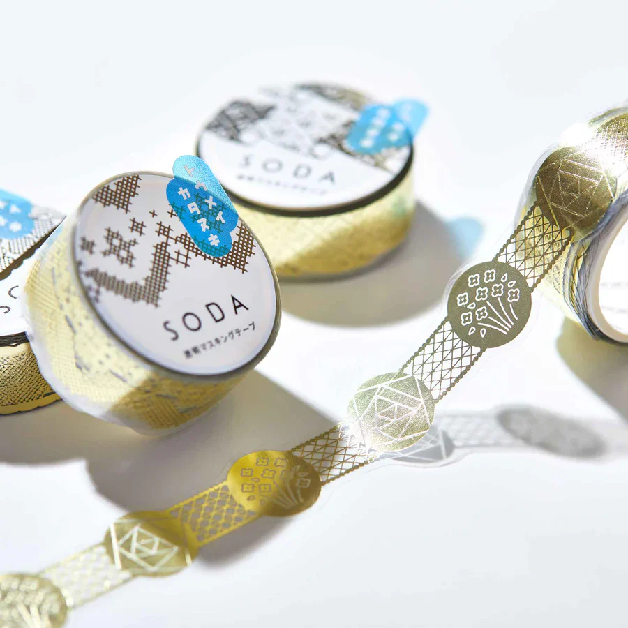 Shiny Die-cut SODA Clear Tape - Gift - Image 2