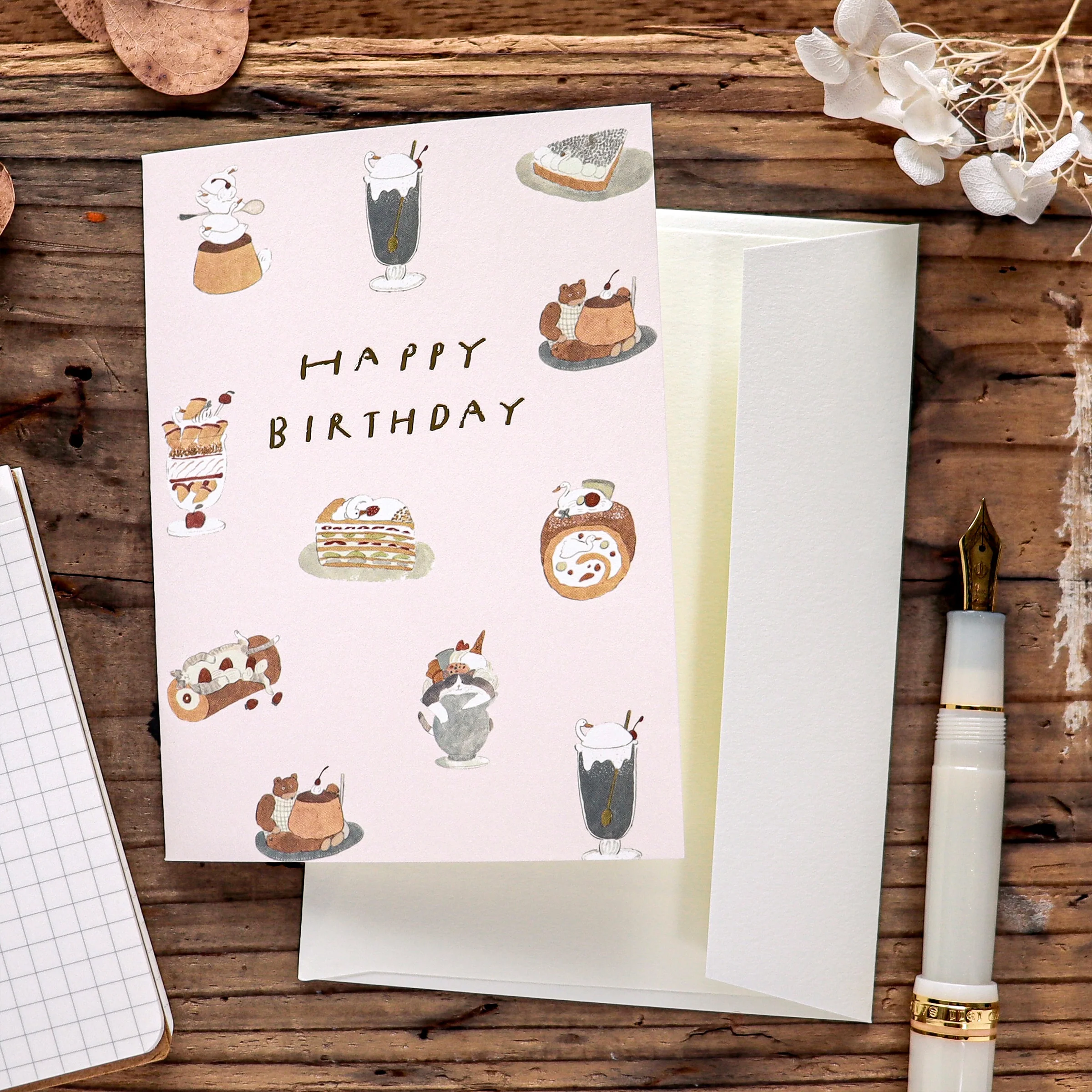 Shoichiro Tobimatsu / Greeting Card - Happy Birthday