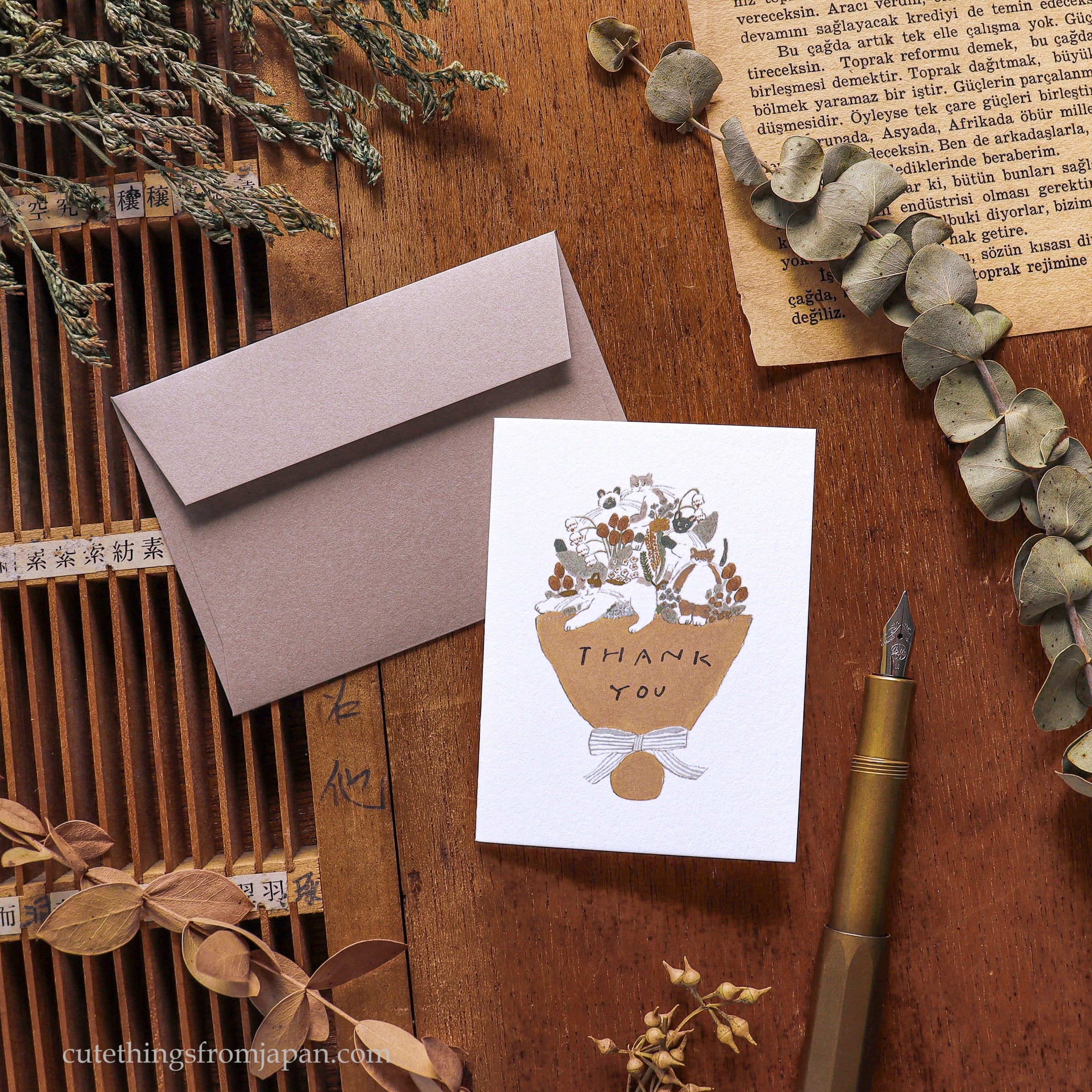 Shoichiro Tobimatsu Mini Card - Thank you Bouquet - Image 4