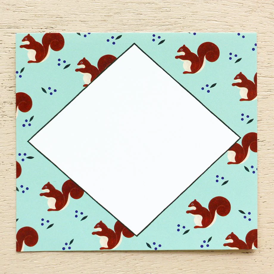 Chihiro Yasuhara Square Memo Pad - Animal - Image 8