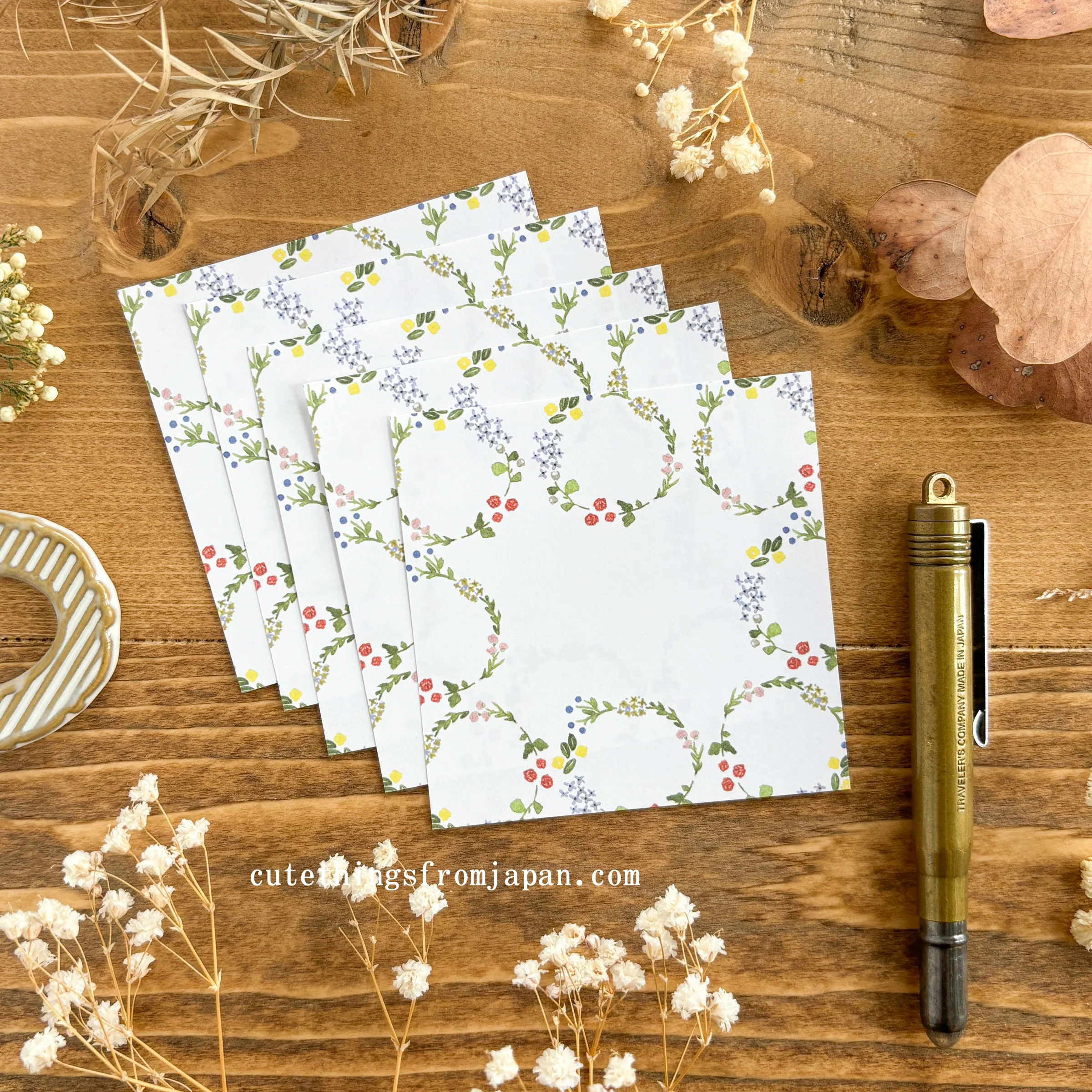 Square Memo Pad - Flower Song - Image 2