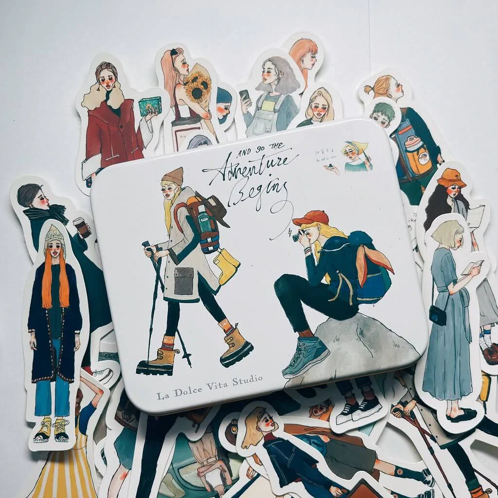 Sticker Set - Bon Voyage (30 pieces) - Image 11