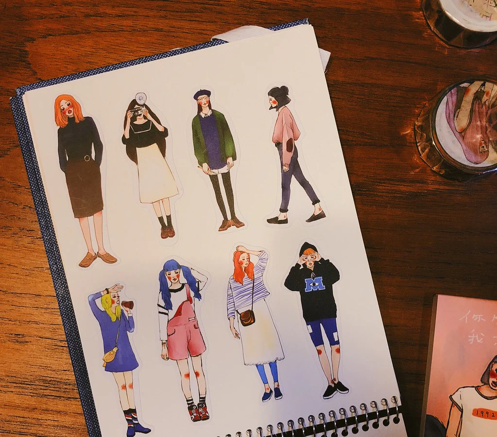 Sticker Set - Sweet Wind (140 stickers) - Image 13